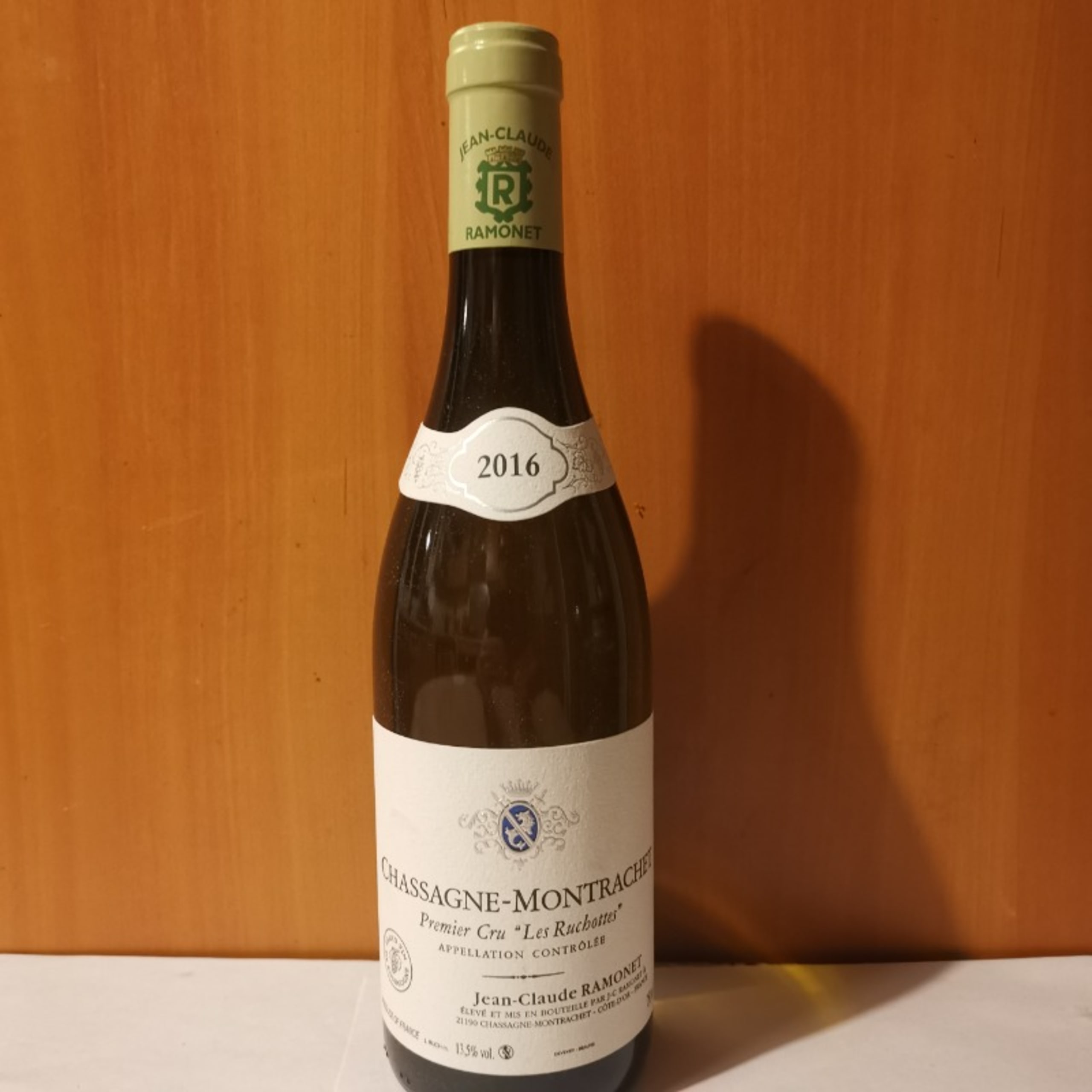 Chassagne-Montrachet, 1er cru ruchottes, Domaine Ramonet, 2016