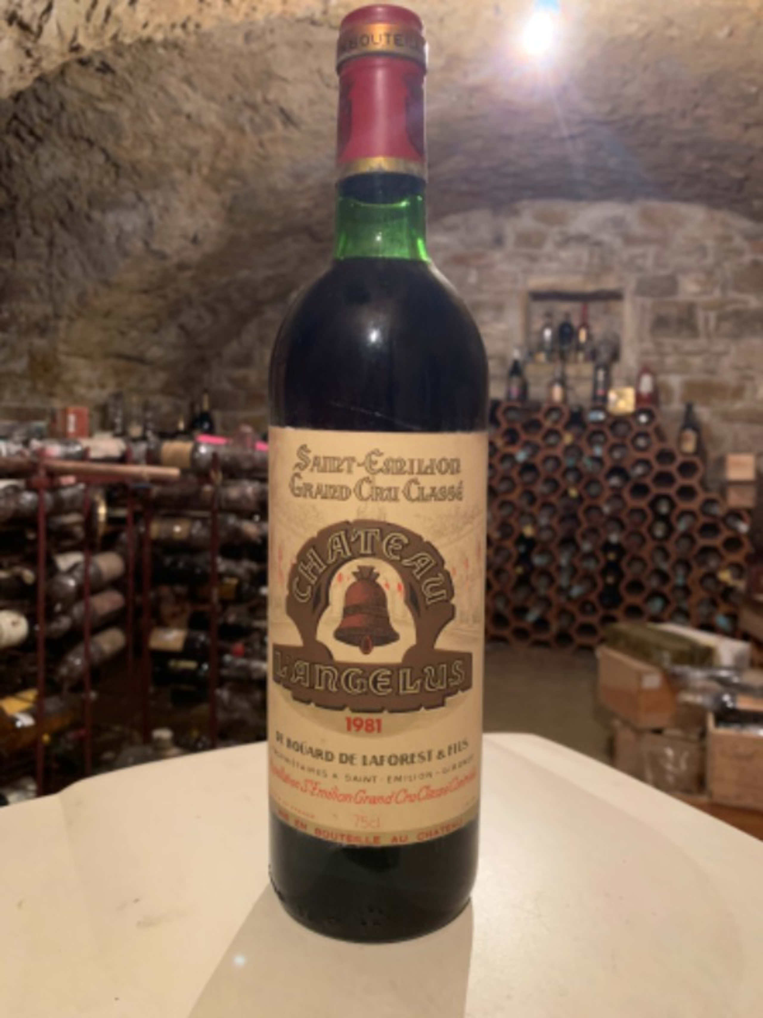 château L'Angélus, Saint-Émilion Grand Cru, 1981