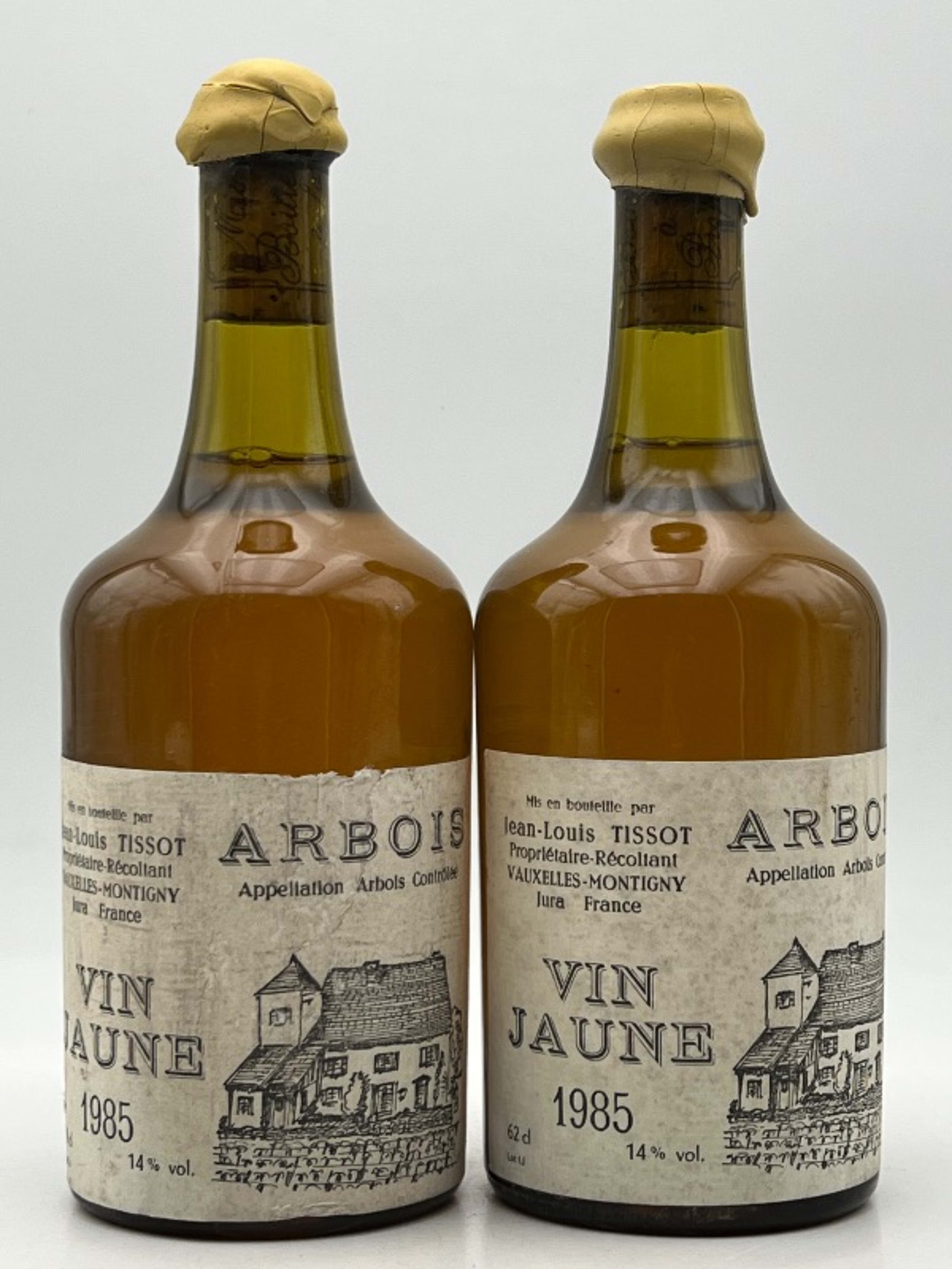 2 x Vin jaune, Domaine Jean-Louis Tissot, Arbois, 1985