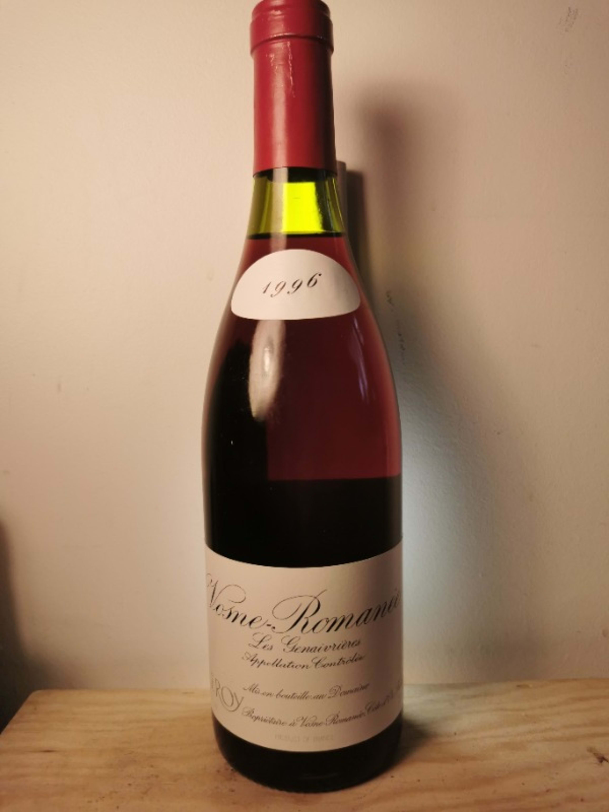 Vosne-Romanée, Les Genaivrières, Domaine Leroy, 1996