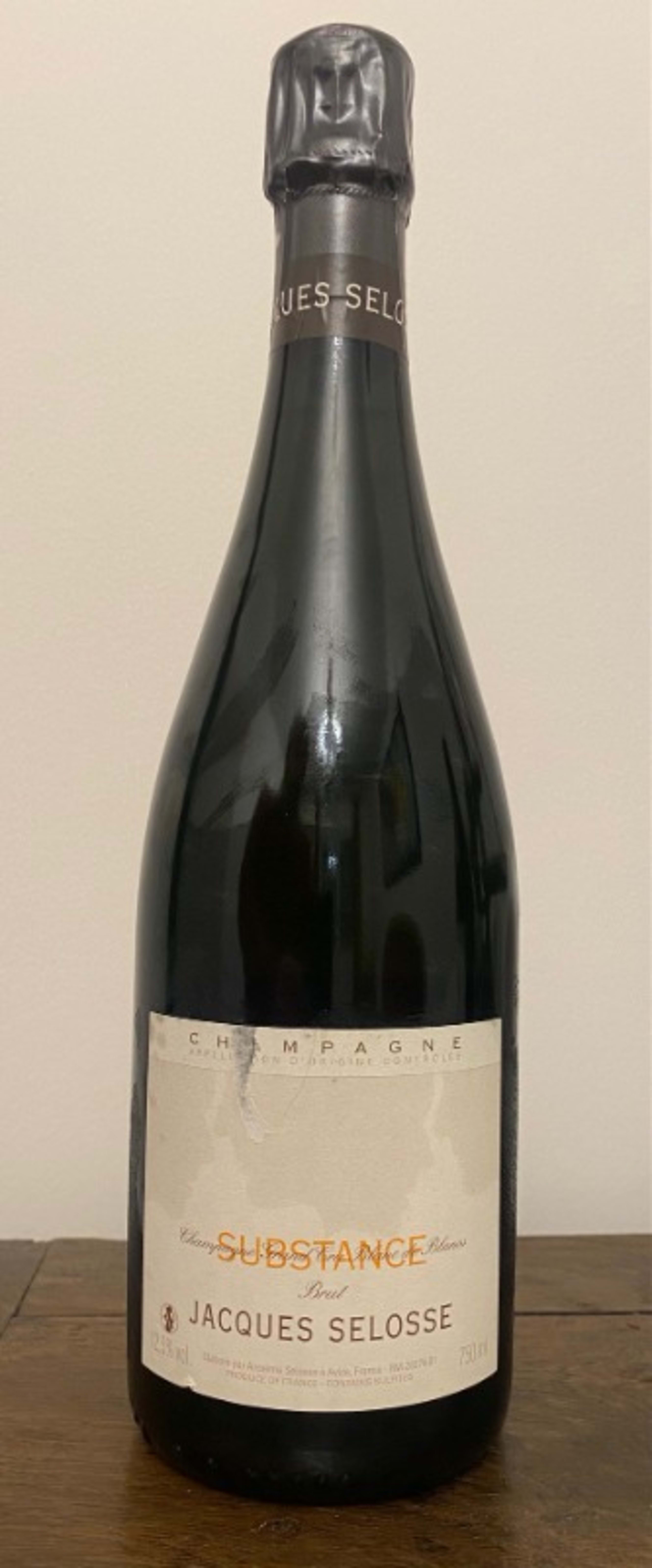 SUBSTANCE, Domaine Jacques Selosse, Champagne