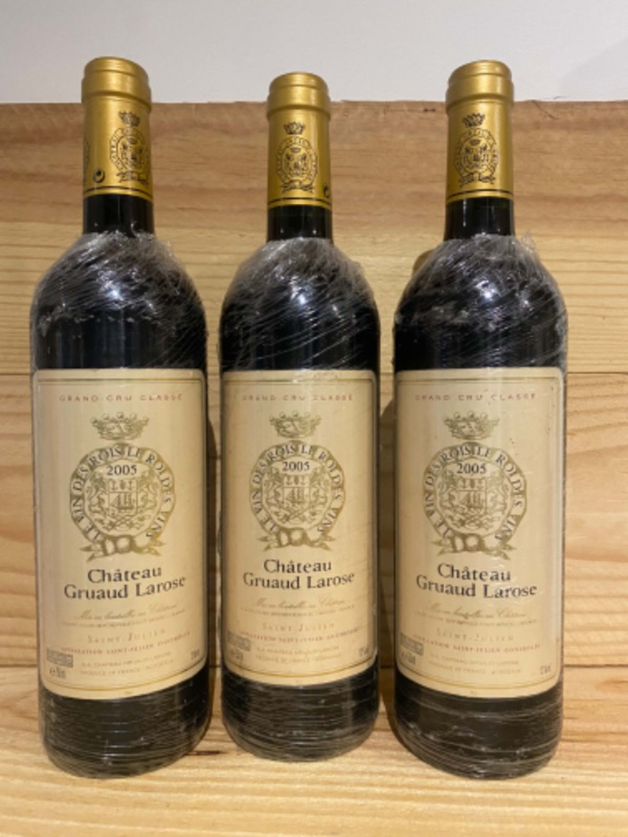 3 x Château Gruaud Larose, Saint-Julien, 2005