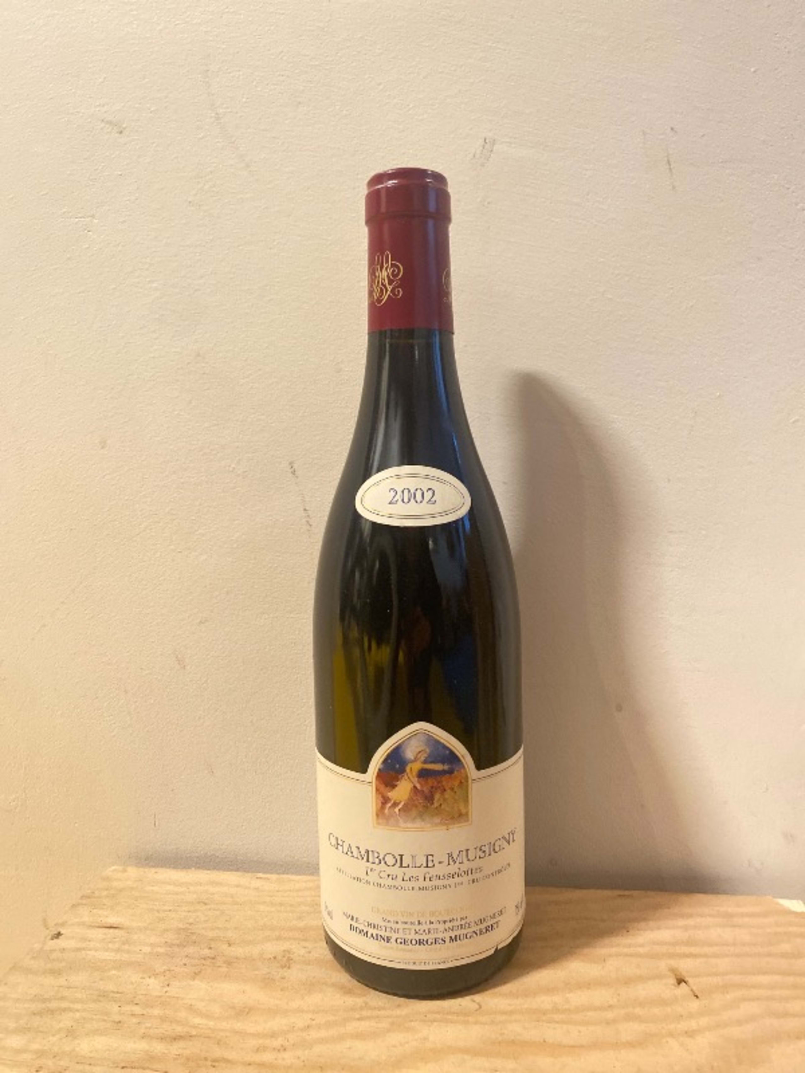 Chambolle-Musigny, 1er Cru Les Feusselottes, Domaine Georges Mugeret, 2002