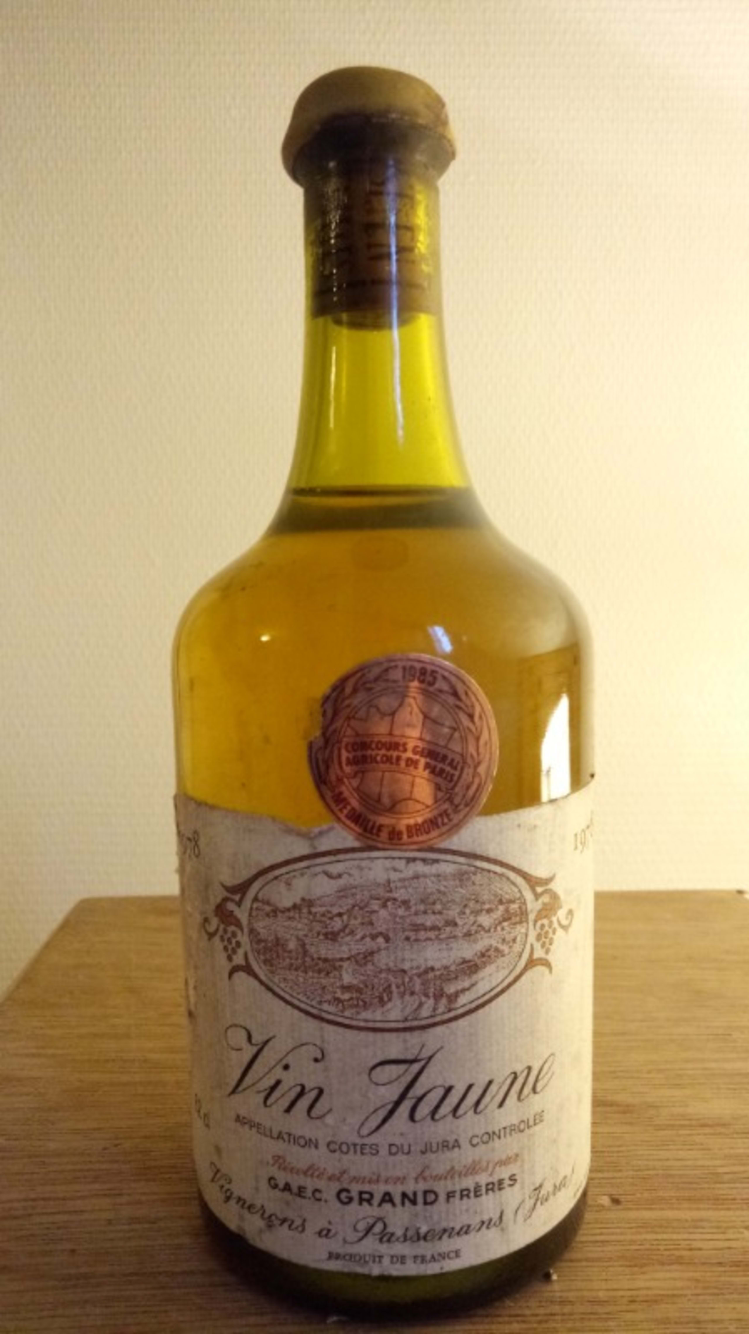 Vin Jaune, GAEC Grand Frères, Côtes-du-Jura, 1978 (62cl)