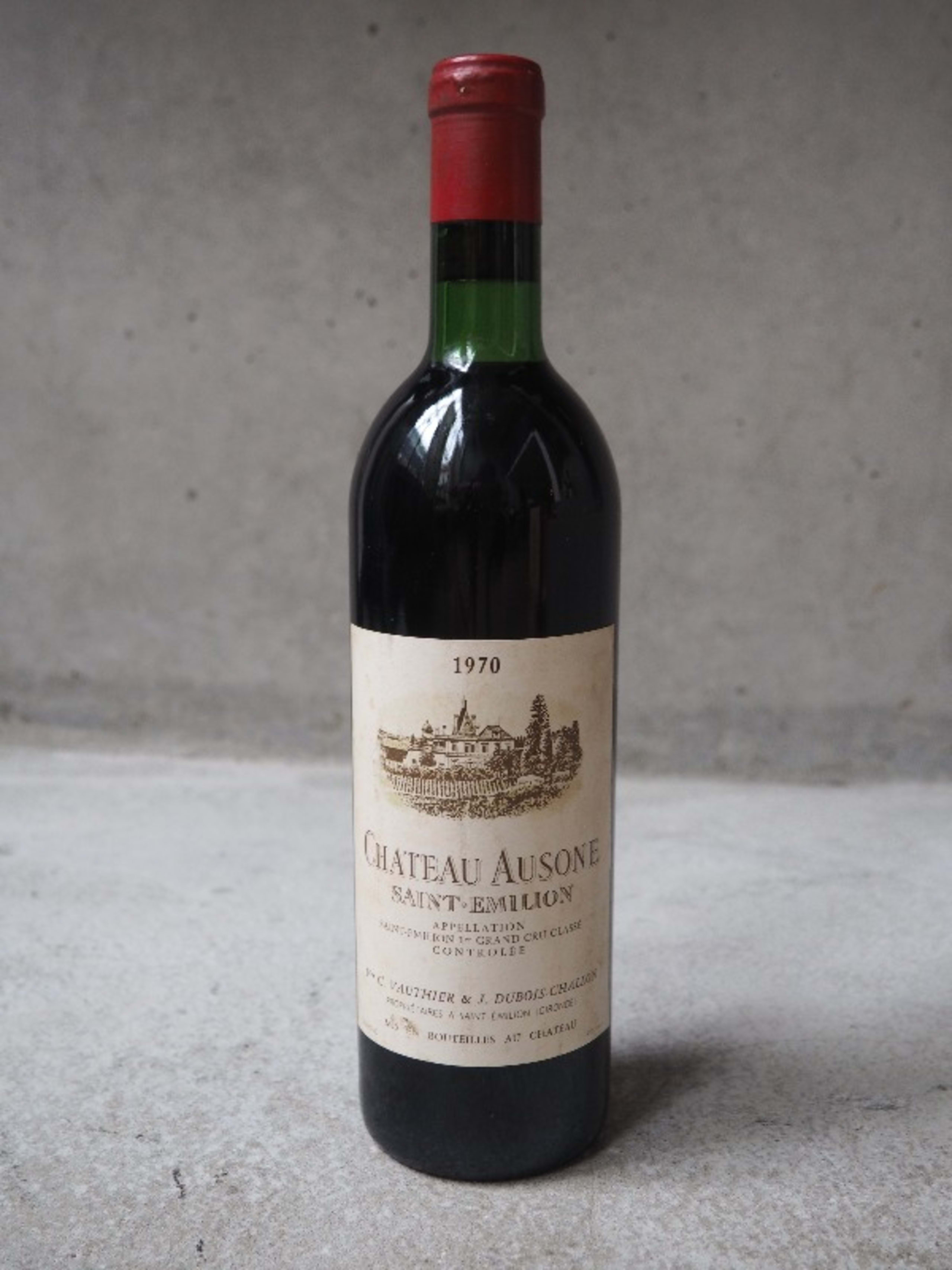 Saint-Émilion, Château Ausone, 1970
