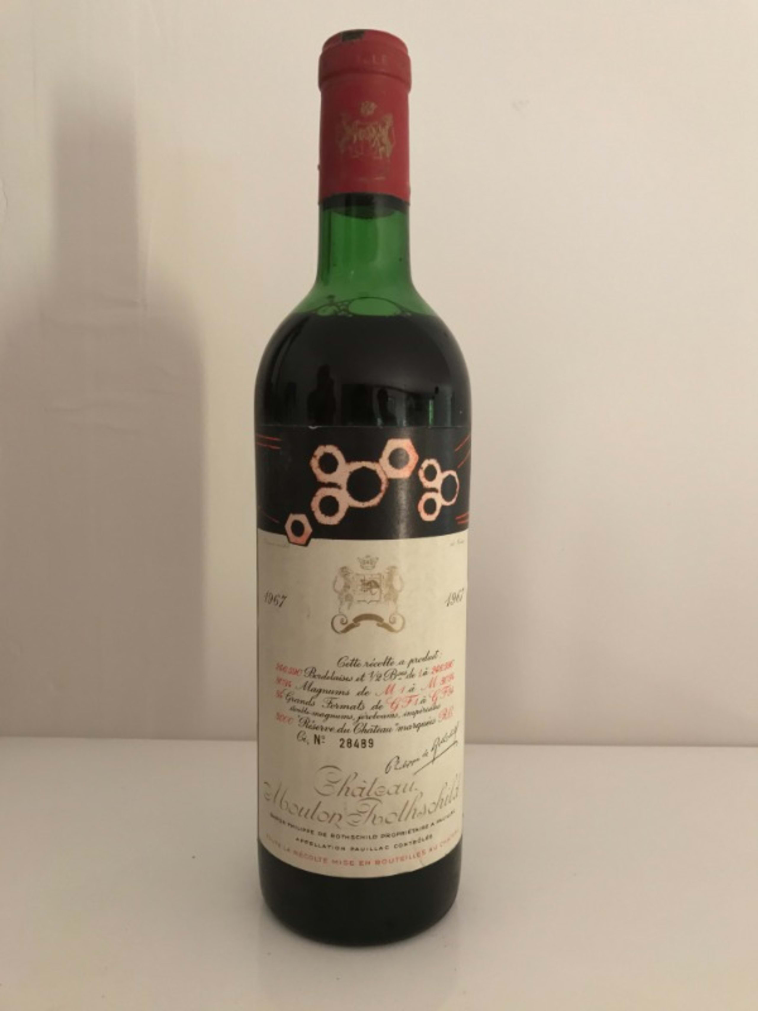 Château Mouton Rothschild, Pauillac, 1967