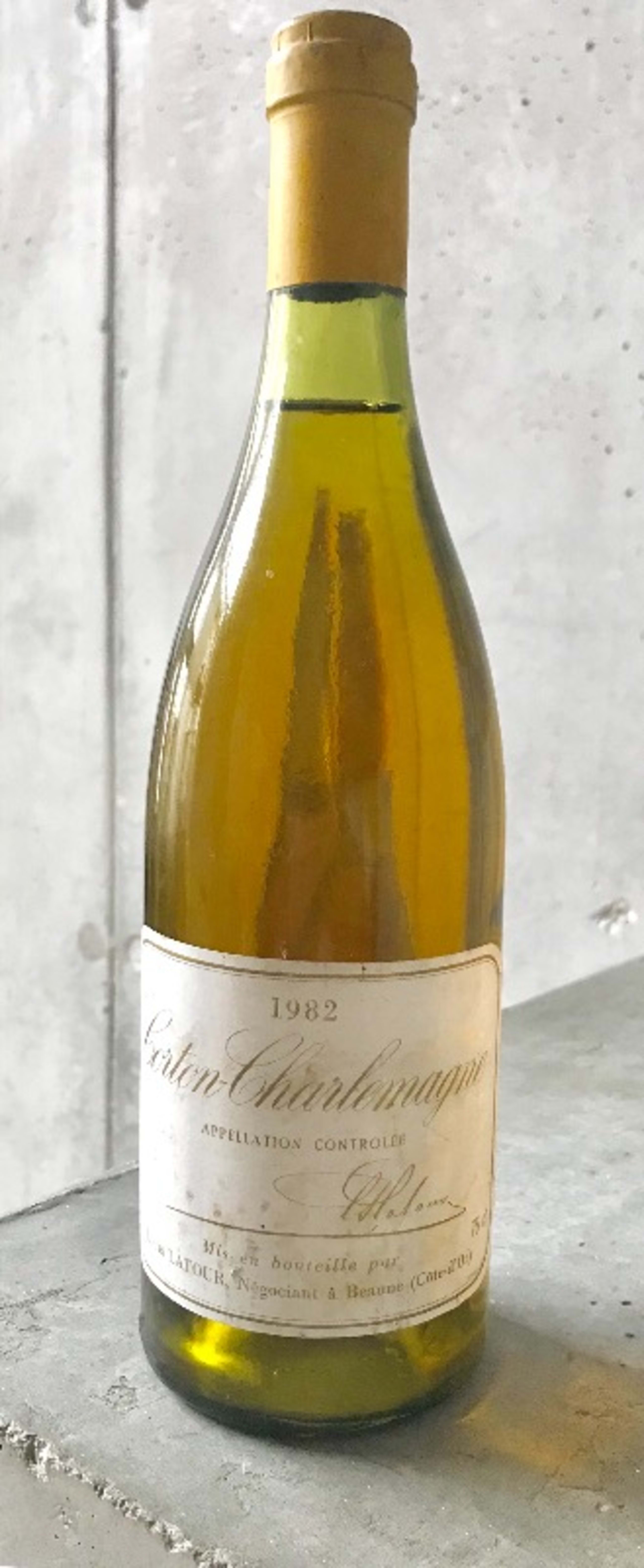Corton-Charlemagne, Louis Latour, 1982