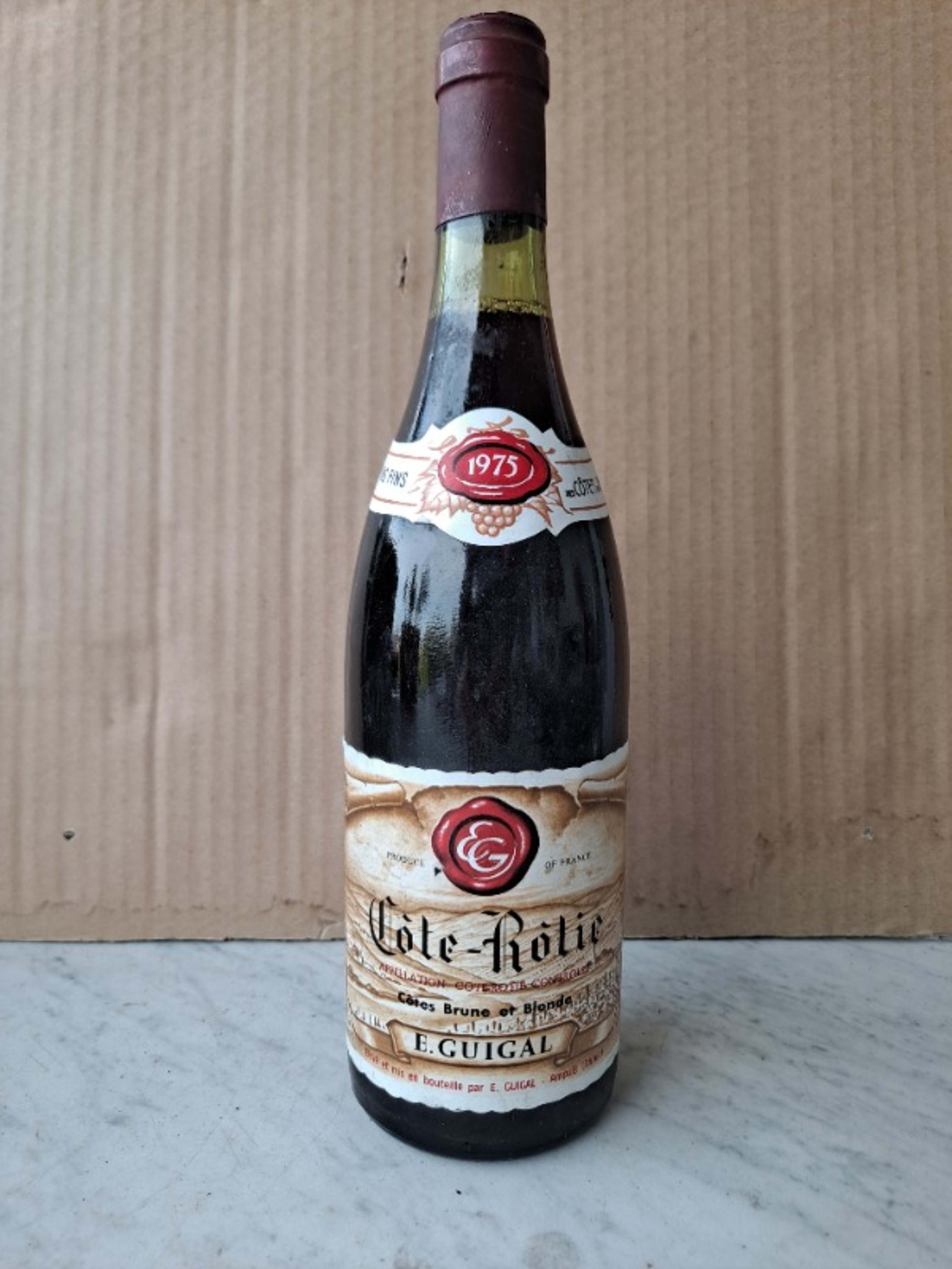 Côte-Rôtie, Côtes Brune et Blonde, Guigal, 1975