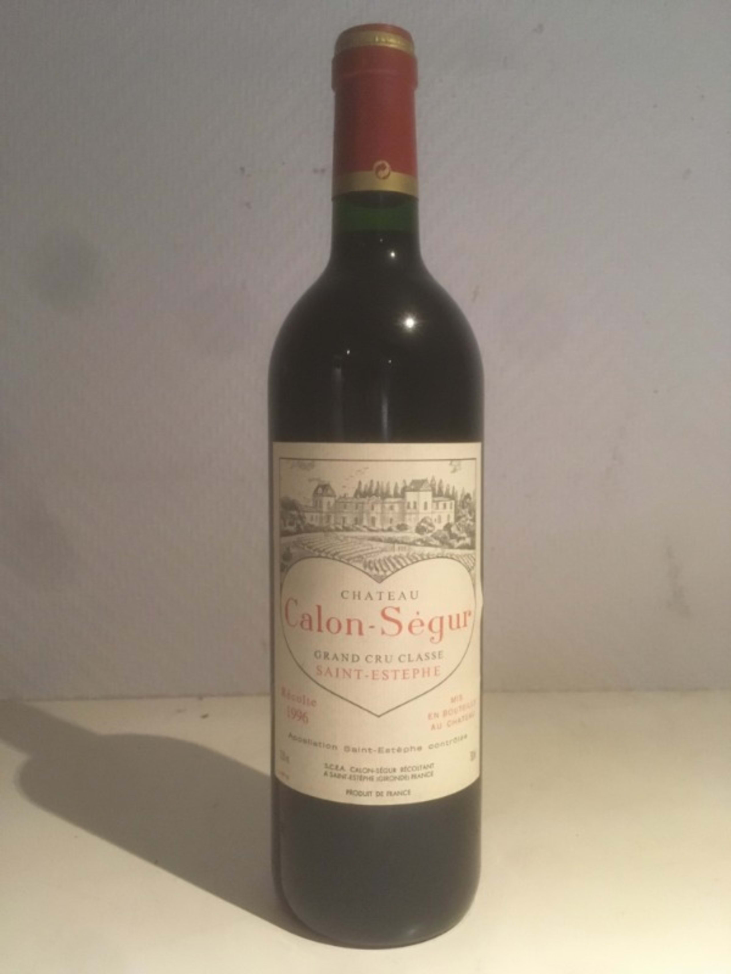 calon ségur, Saint-Estèphe, 1996