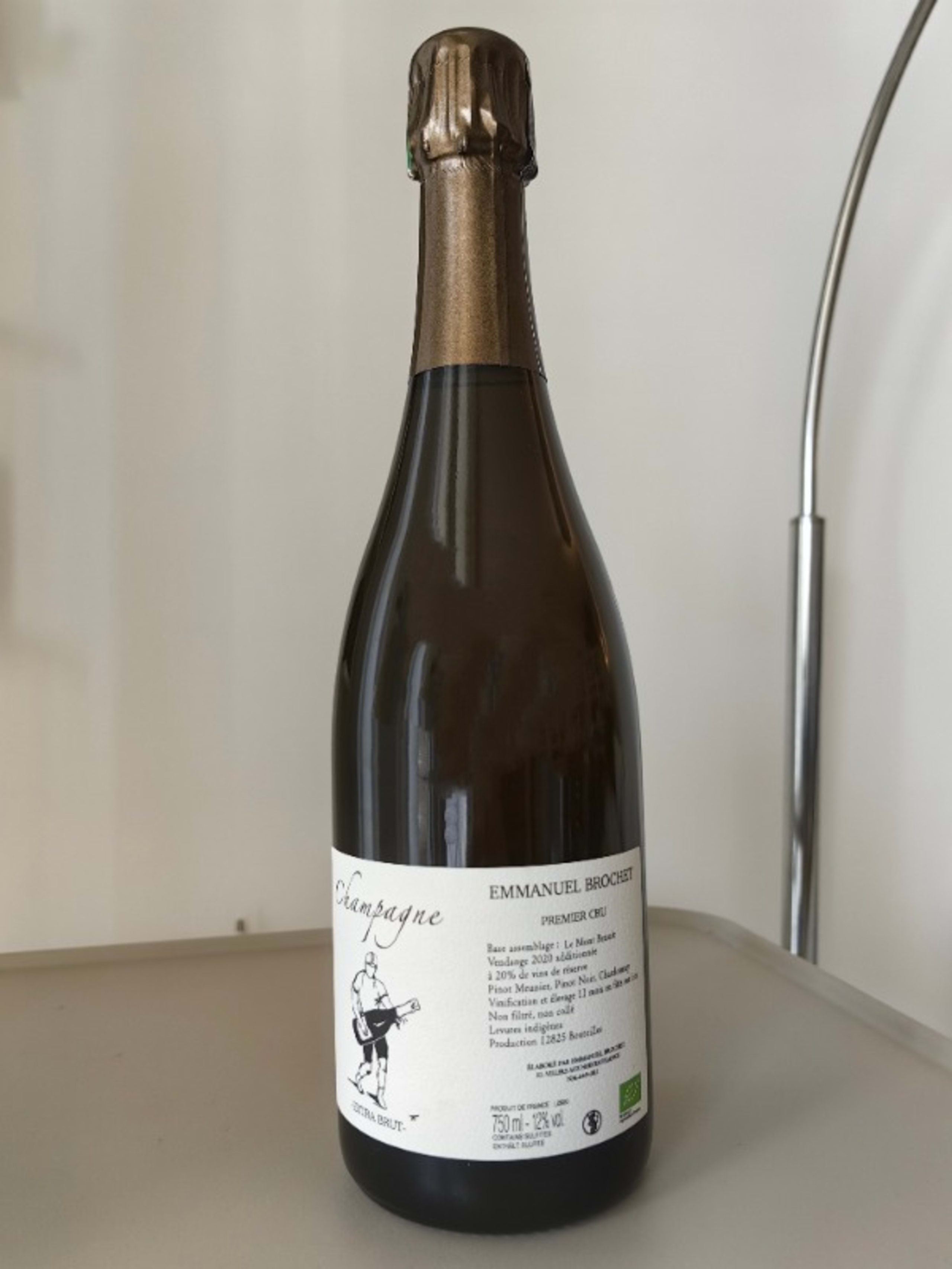 1er Cru Le Mont Benoit, Emmanuel Brochet, Champagne, 2020