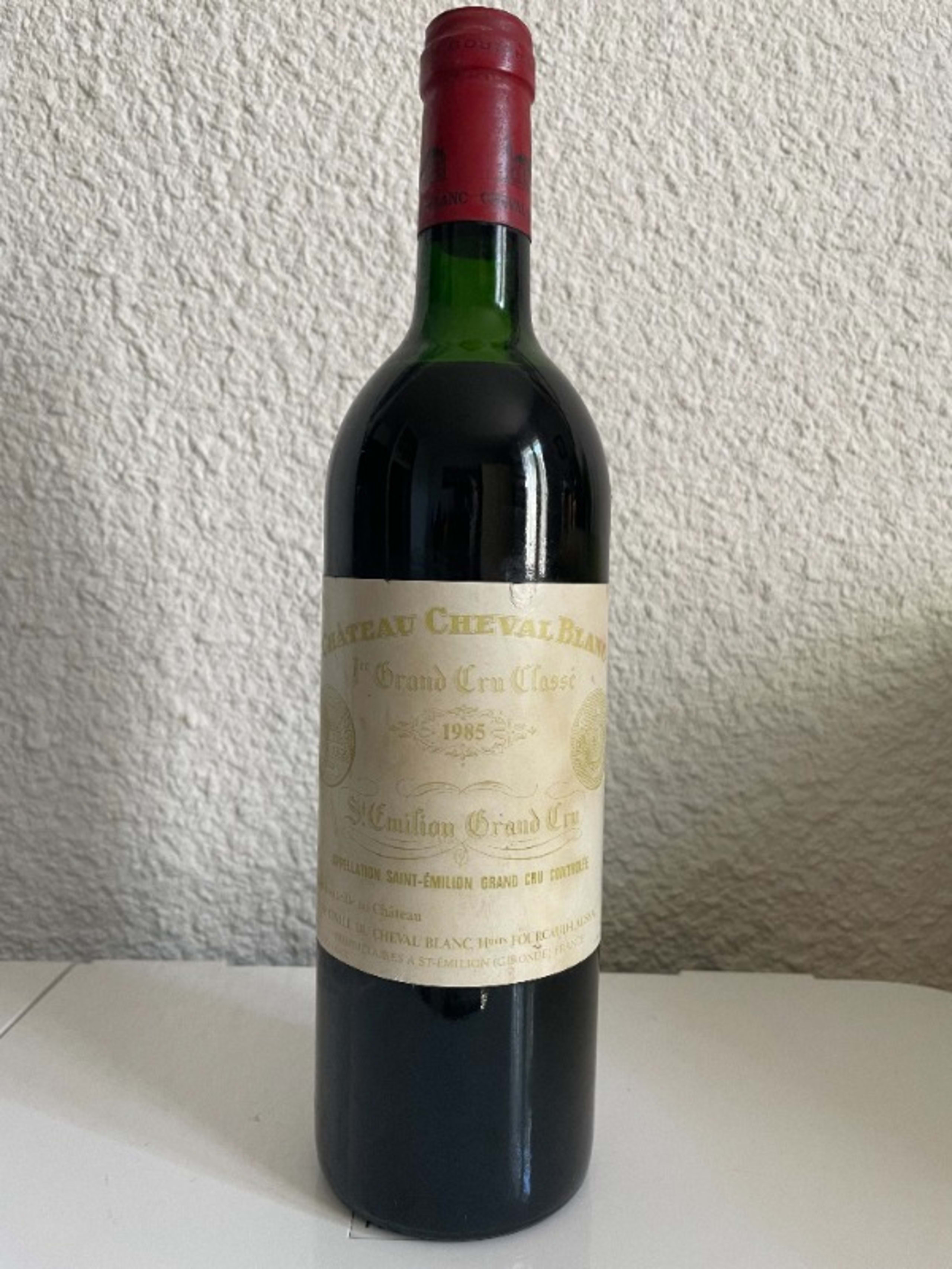 château Cheval Blanc, Saint-Émilion Grand Cru, 1985