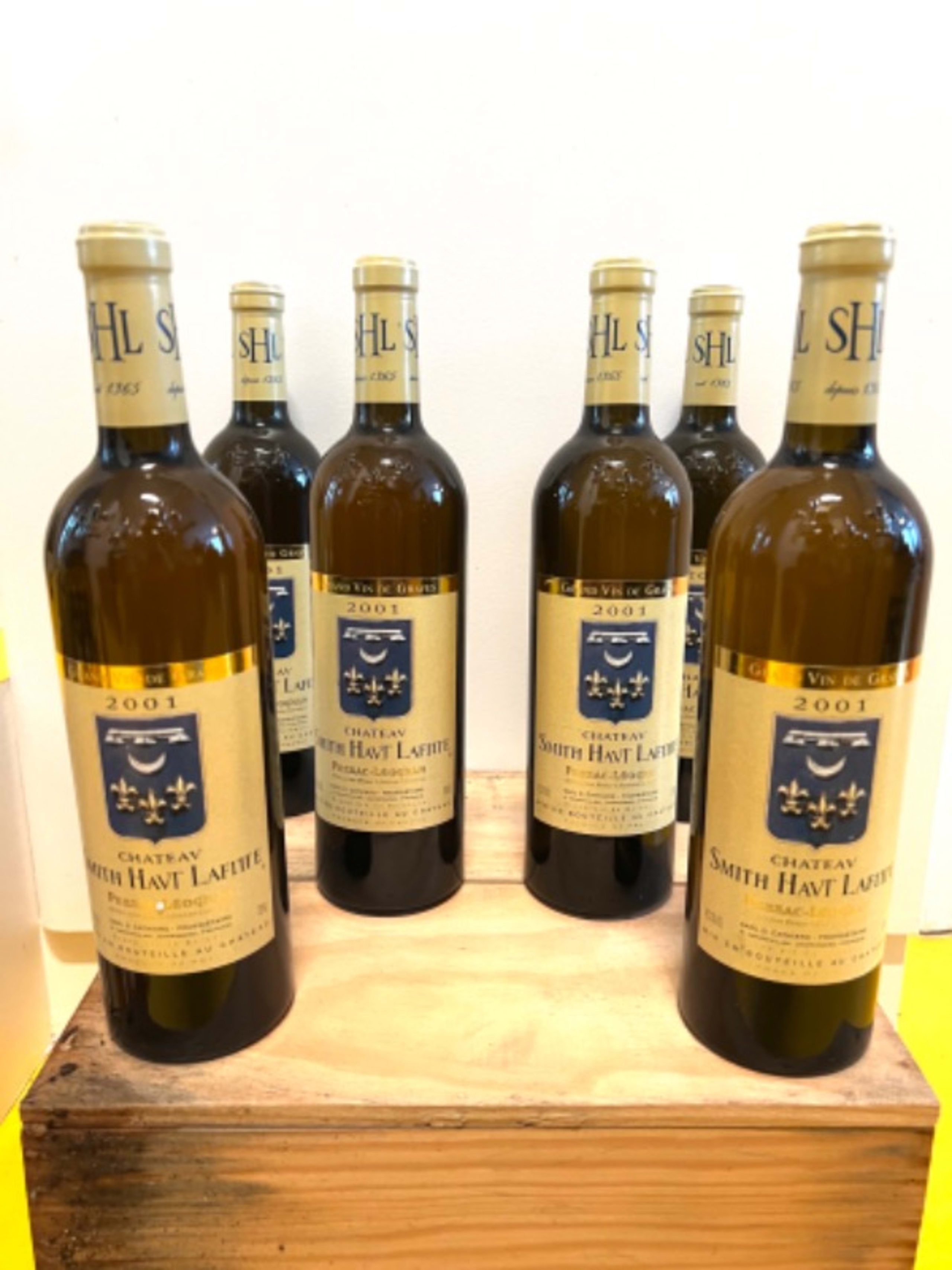 6 x Château Smith Havt Lafitte (Bc/Wh), Pessac-Léognan, 2001