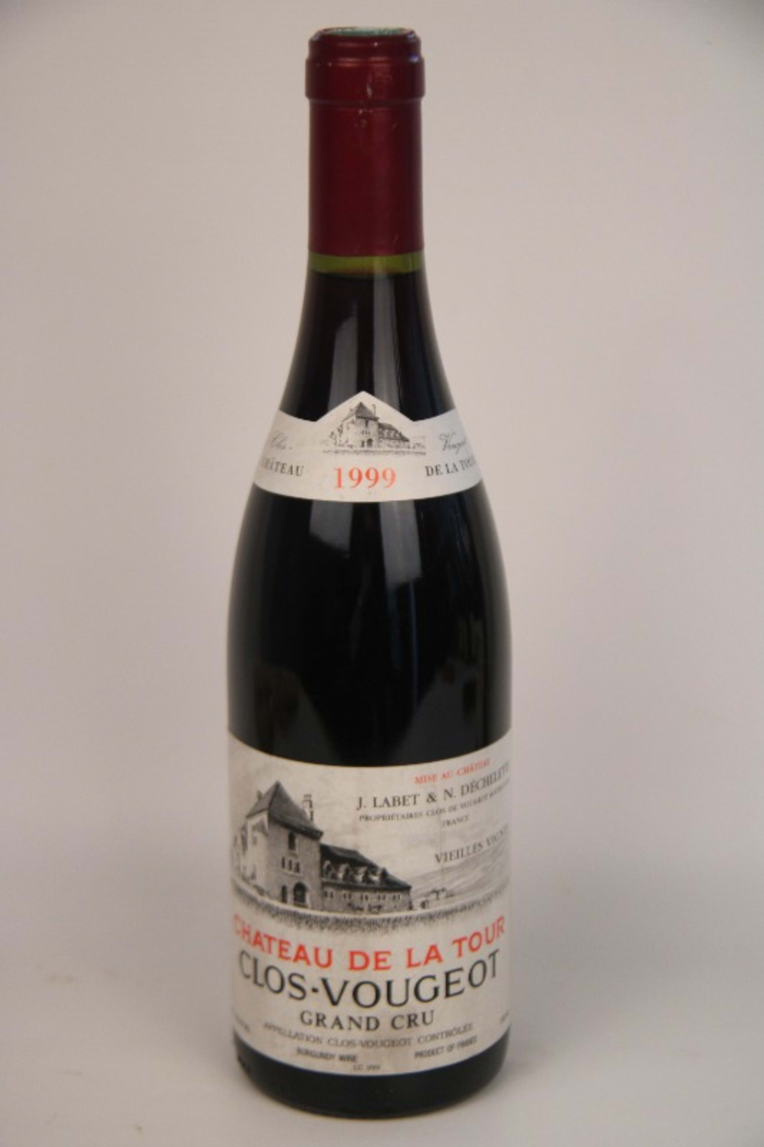 Clos de Vougeot, Vieilles Vignes, Château De La Tour, 1999
