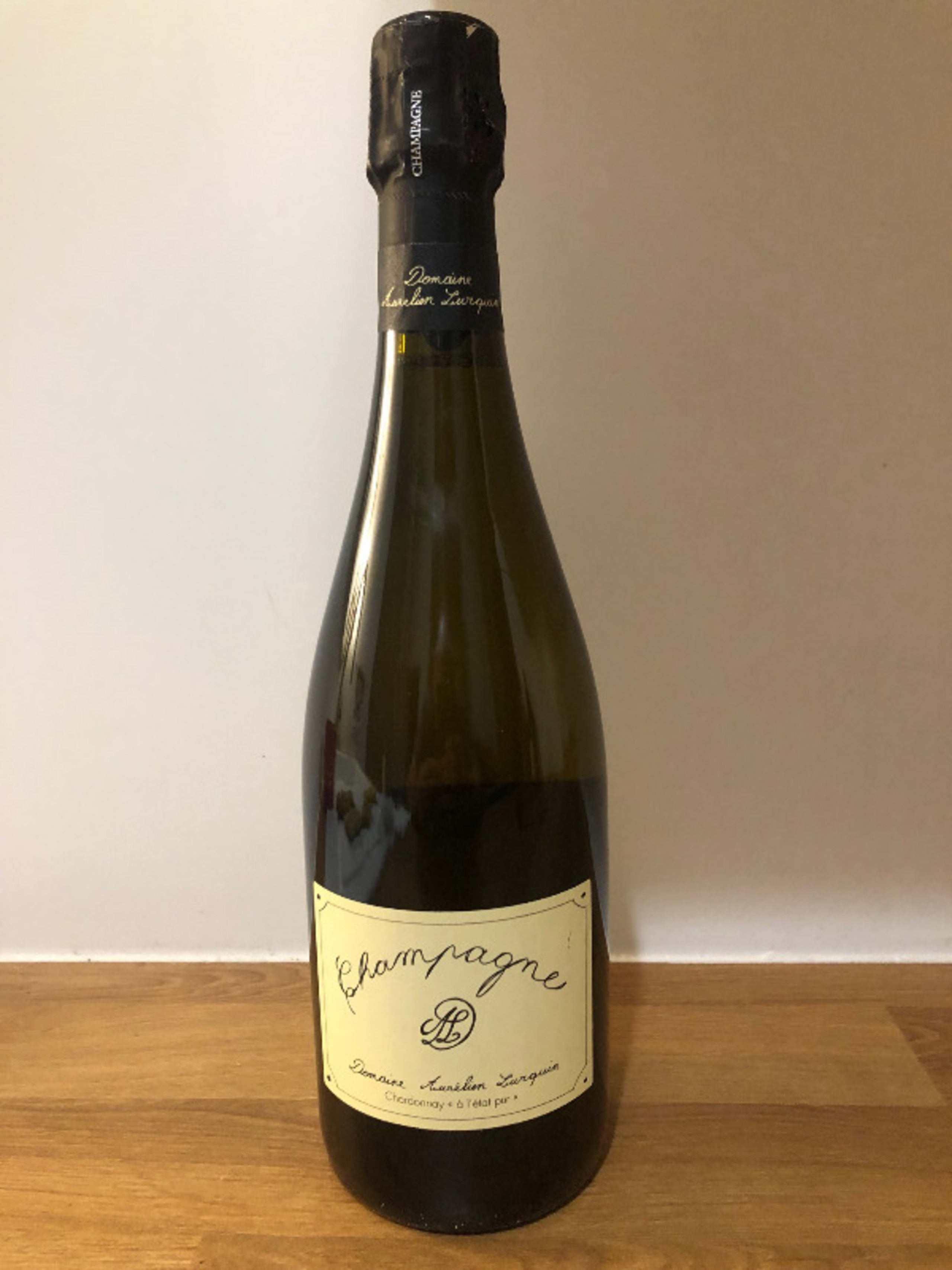A l'état Pur, Aurelien Lurquin, Champagne, 2017