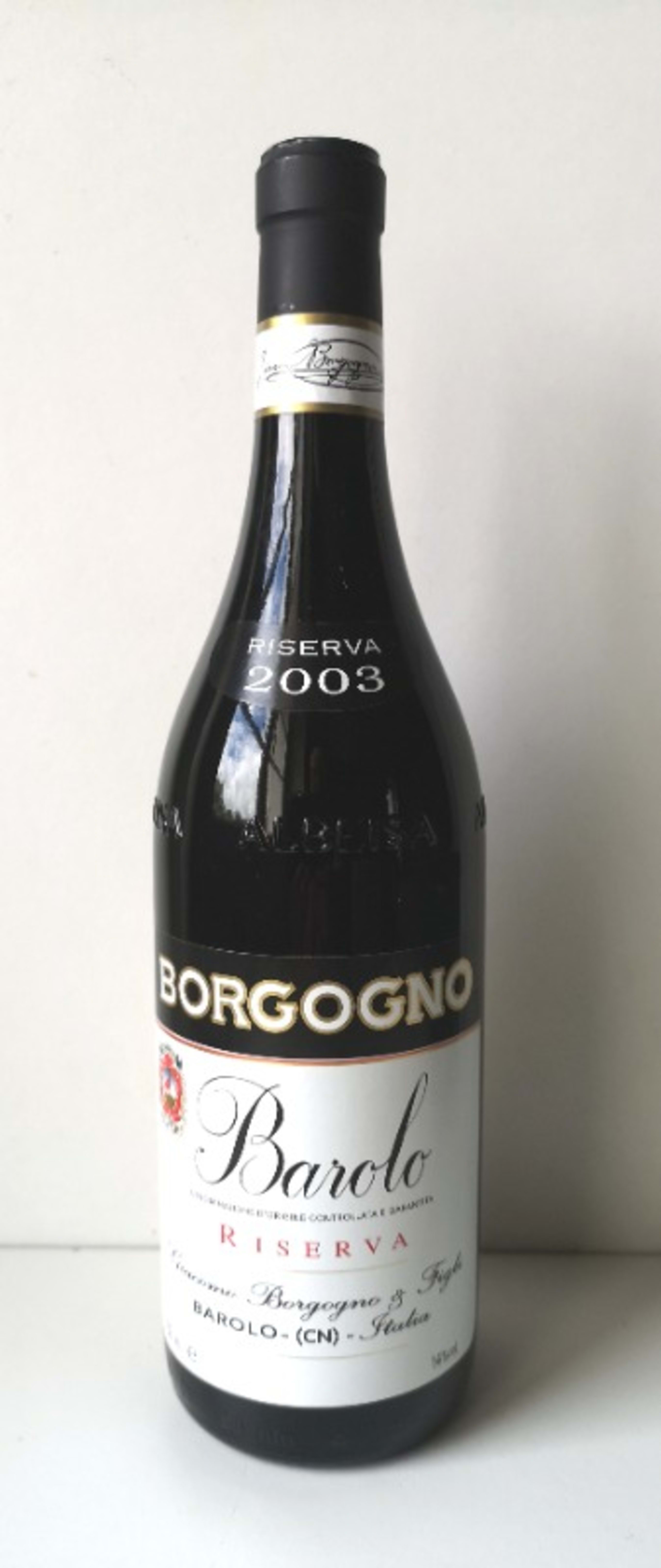 Barolo riserva, Borgogno & Figli, 2003