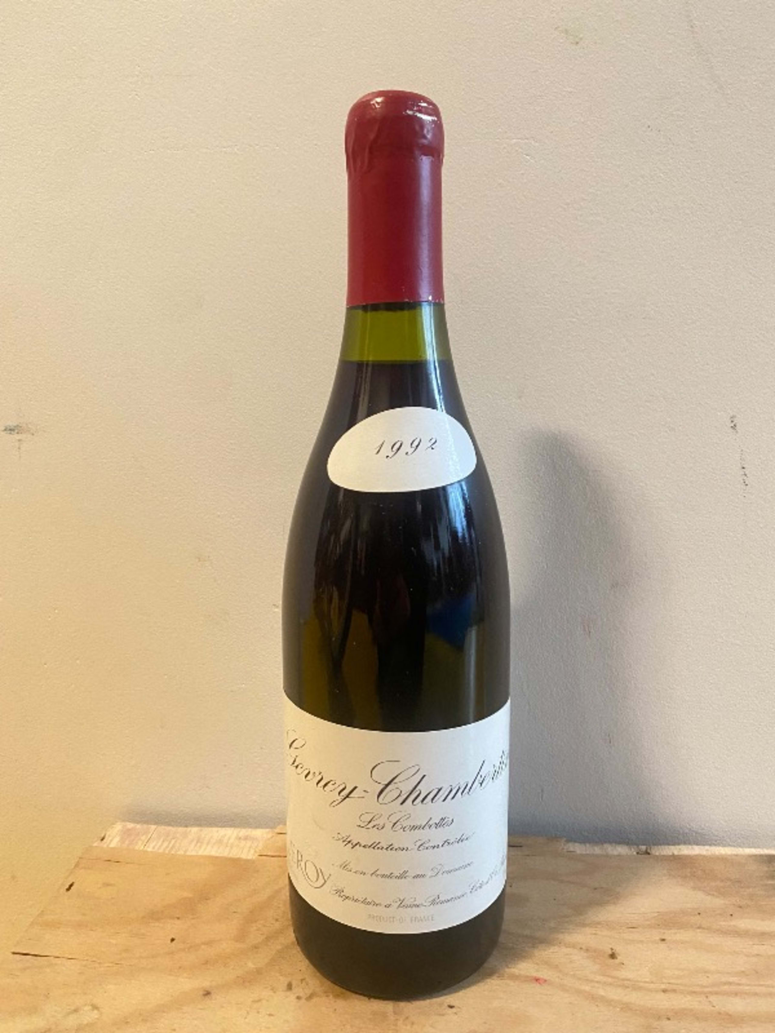 Gevrey-Chambertin, Les combottes, Domaine Leroy, 1992