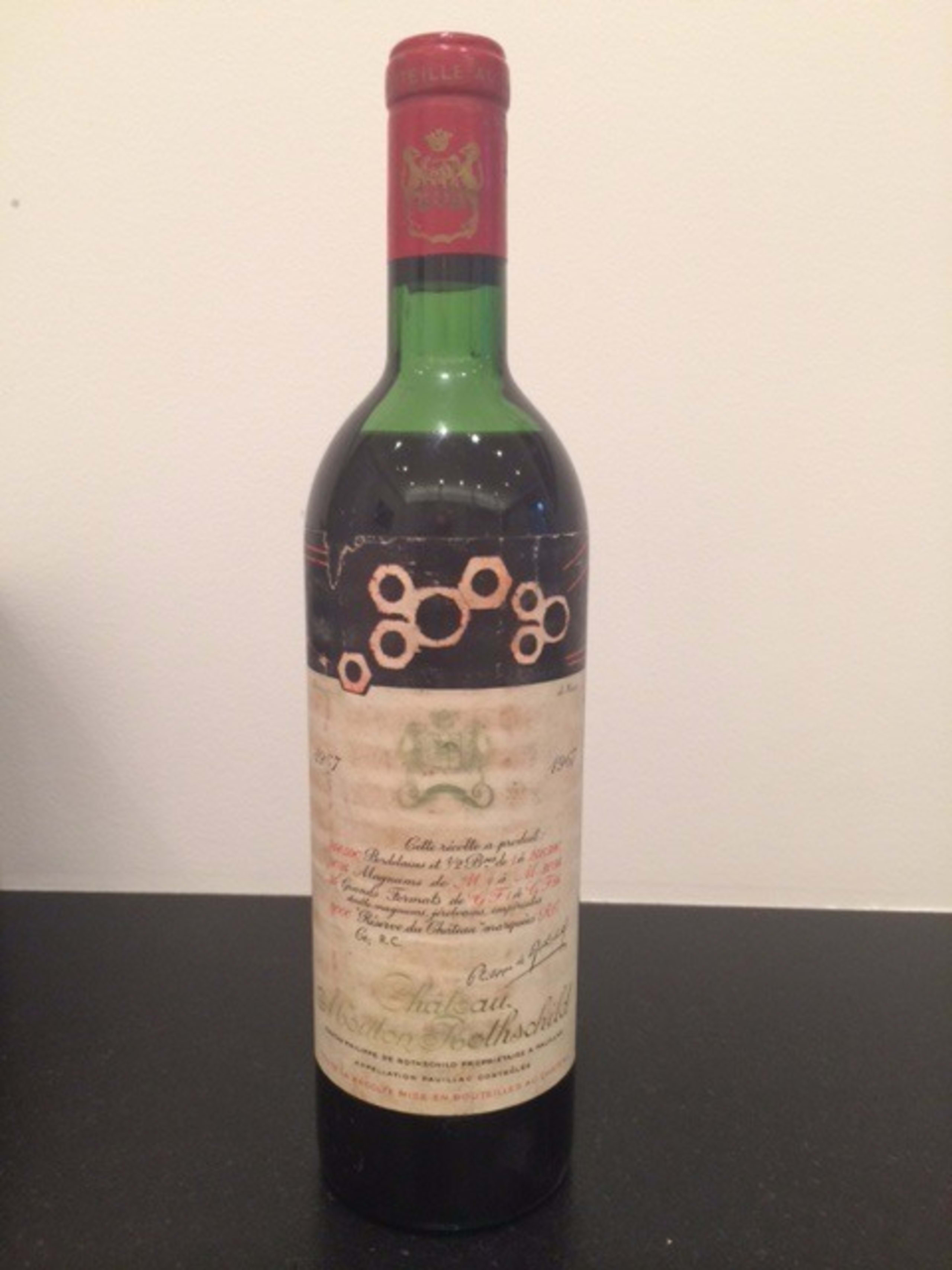 Pauillac, Château Mouton Rothschild, 1967
