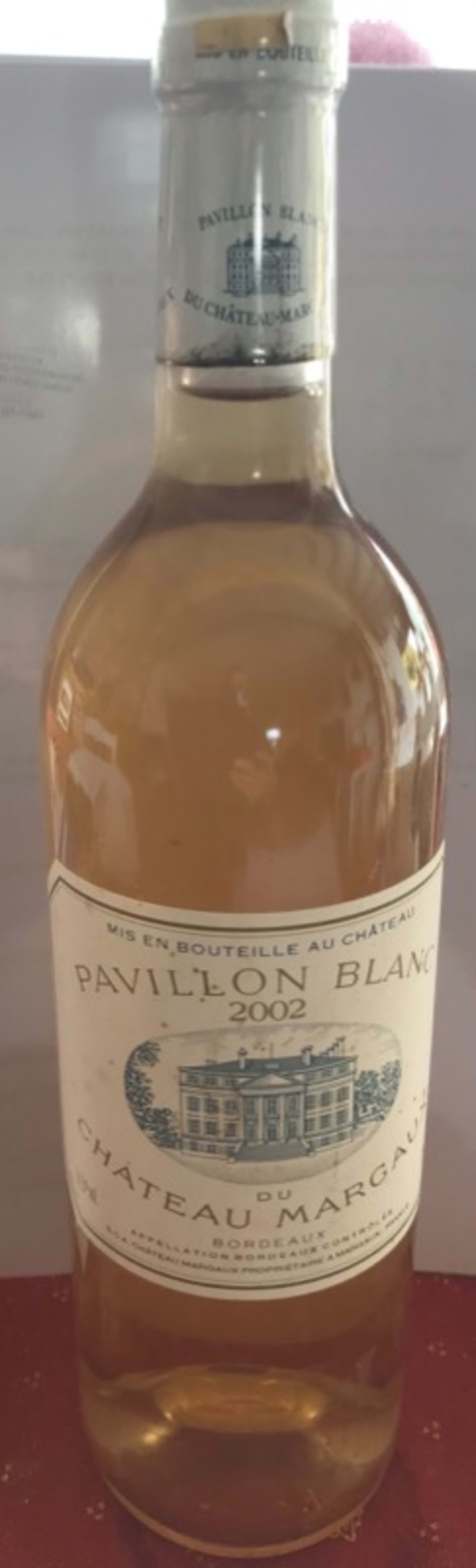 Pavillon blanc, Château MARGAUX, Bordeaux, 2002