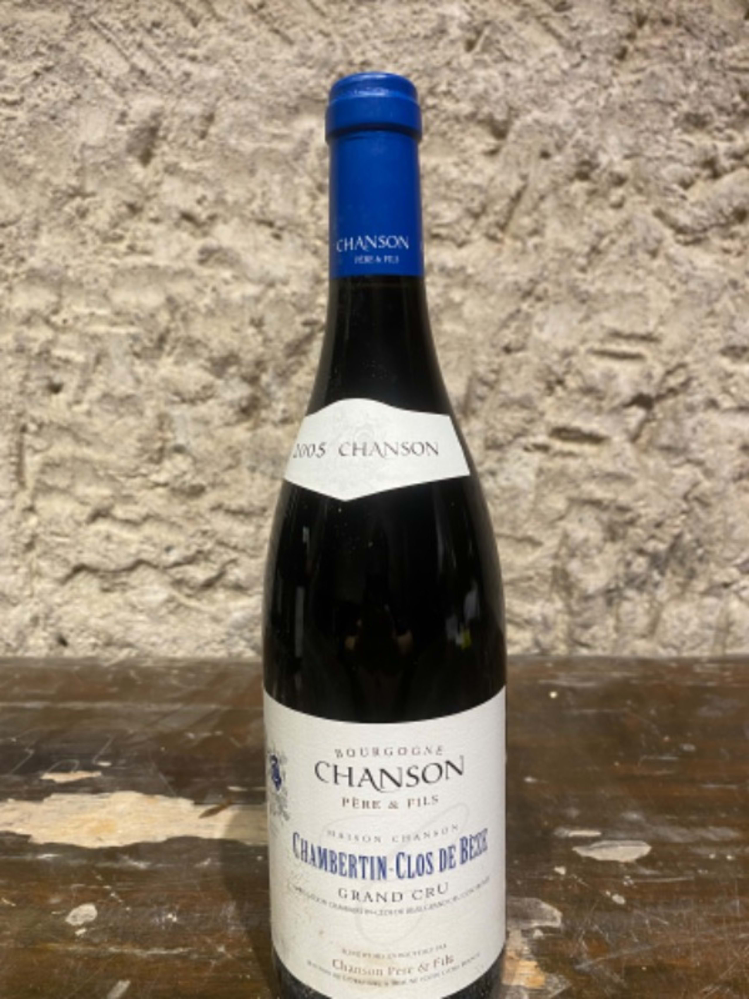 Chambertin-Clos de Bèze, Grand Cru, Domaine Chanson, 2005