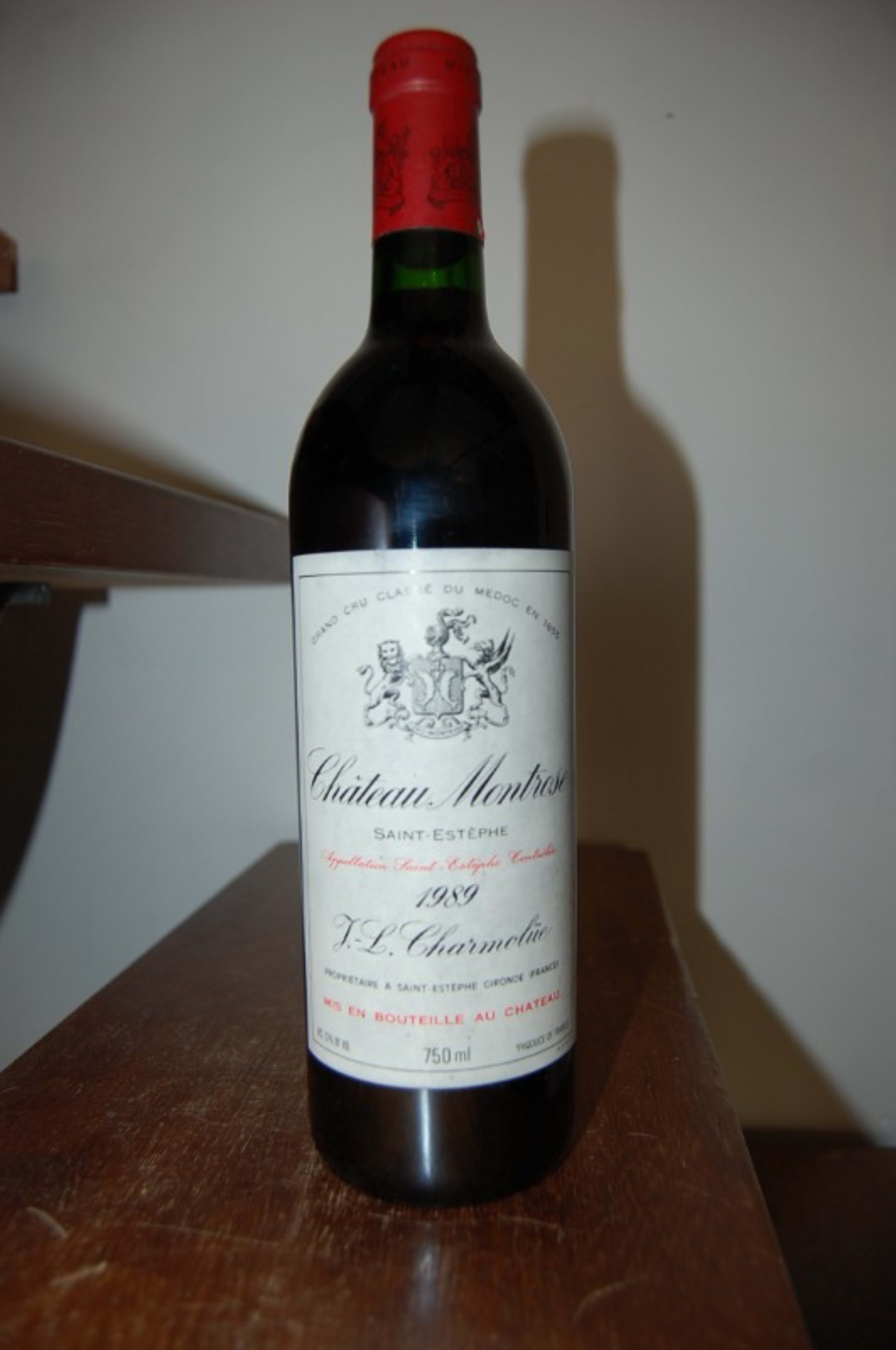 Château Montrose, Saint-Estèphe, 1989