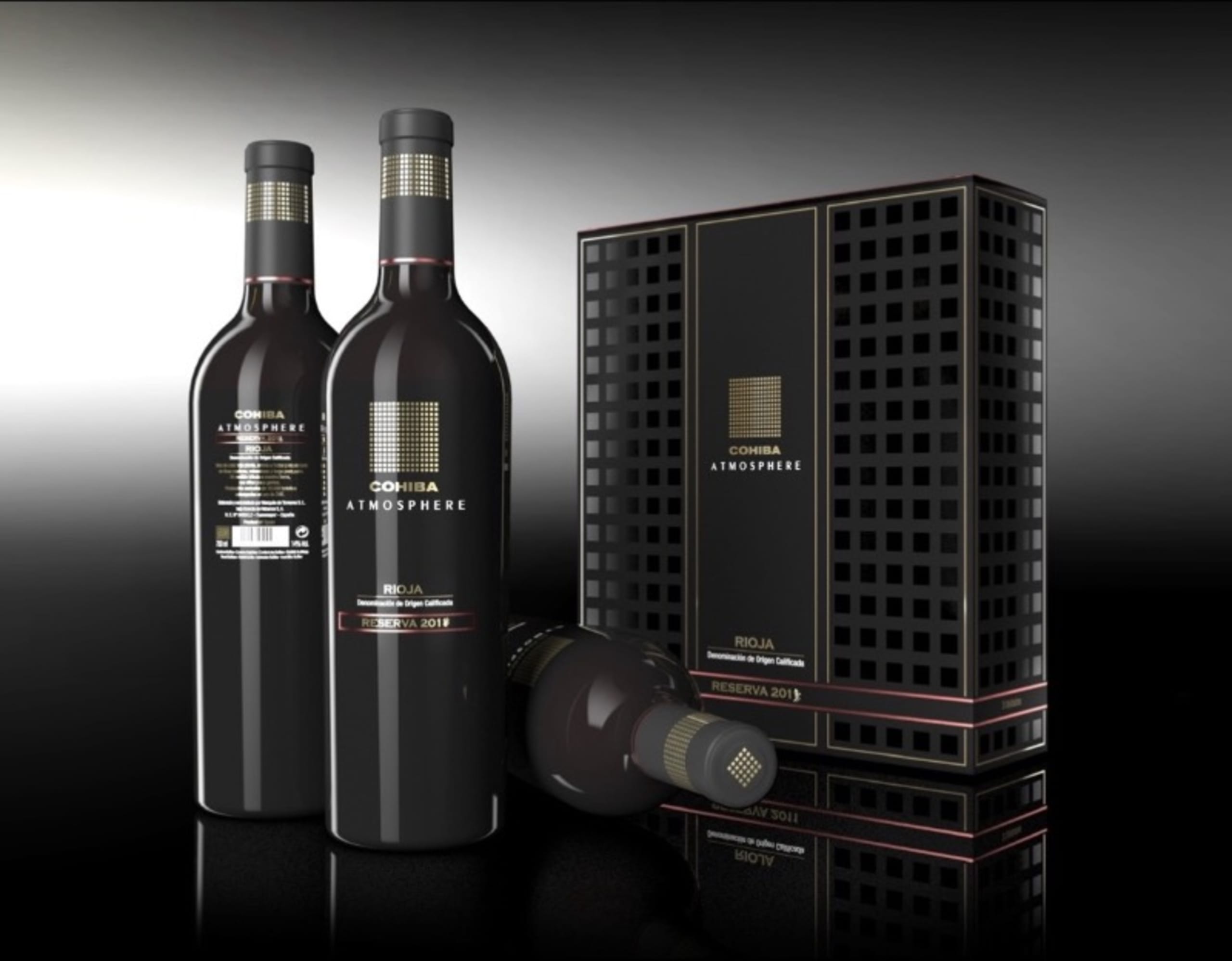 3 x Cohiba Atmosphere Reserva, Marqués de Tomares, Rioja, 2014
