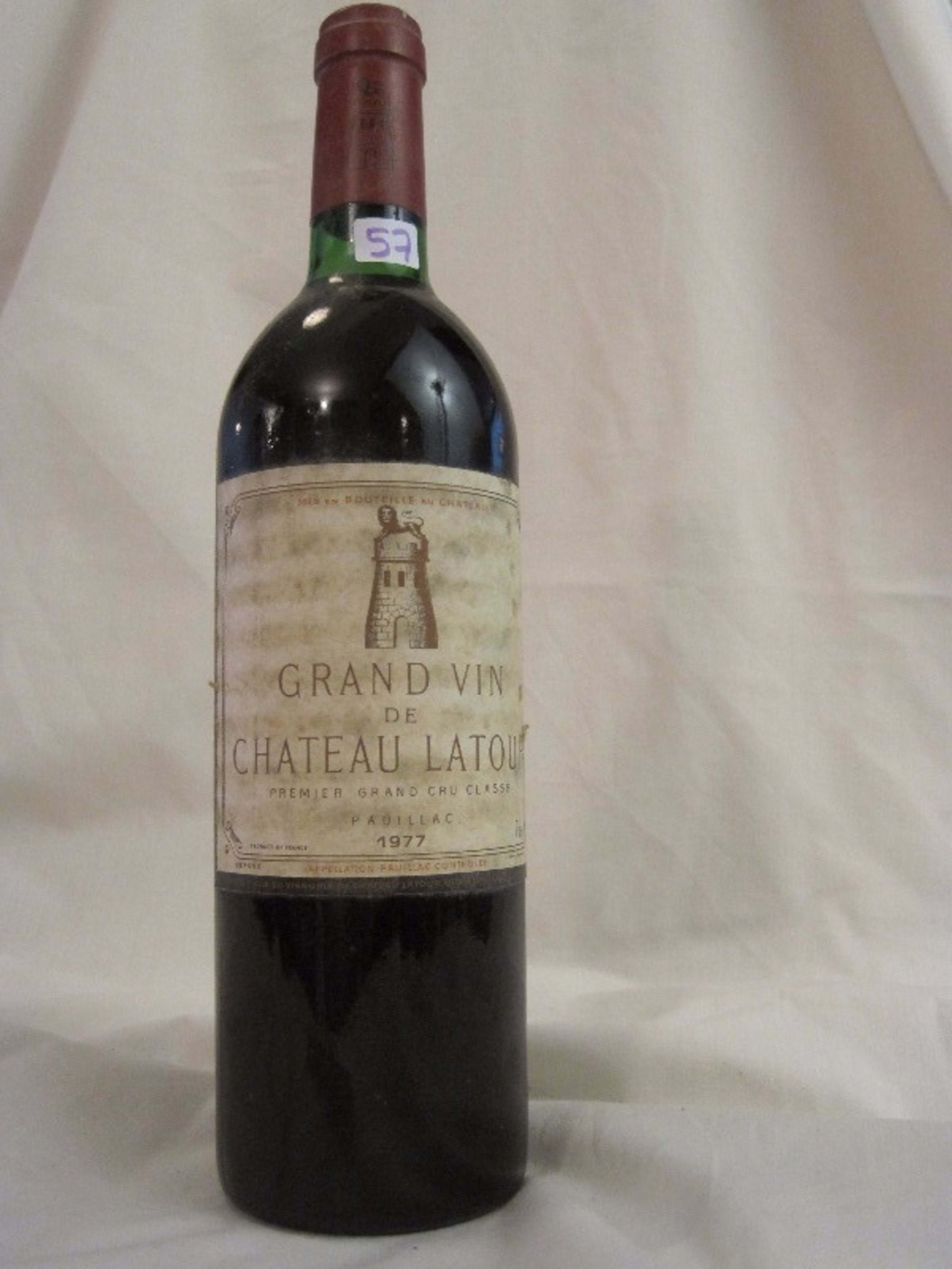 Pauillac, Château LaTour, 1977