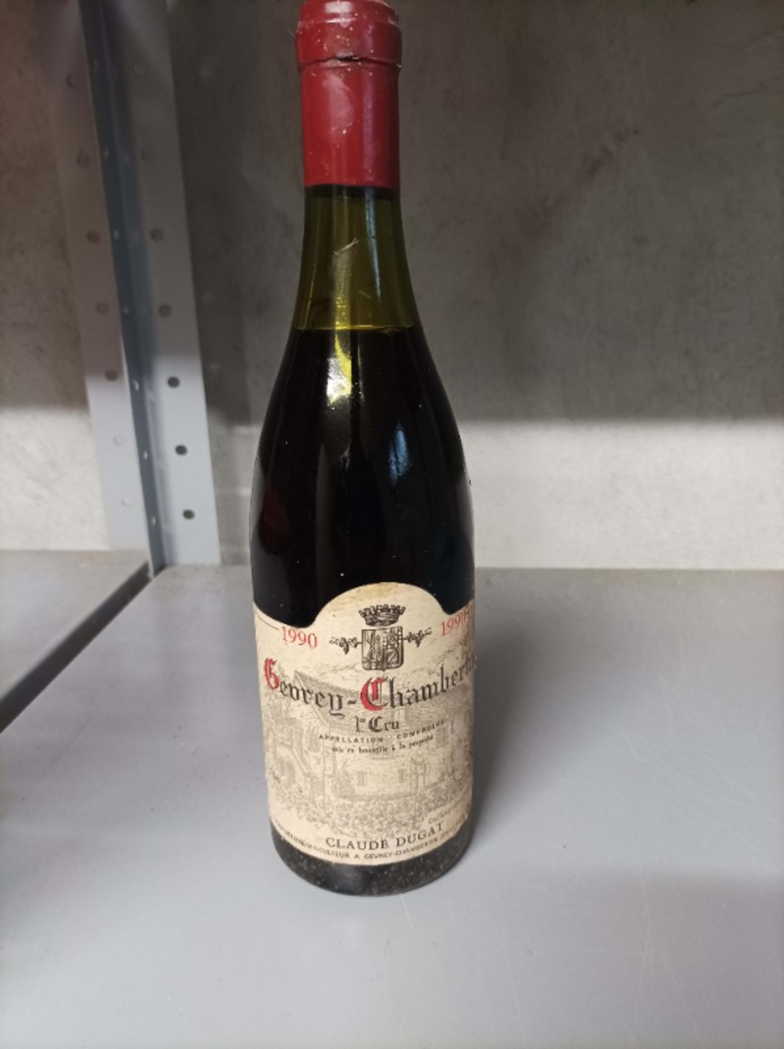 Gevrey-Chambertin, 1er cru, Claude Dugat, 1990