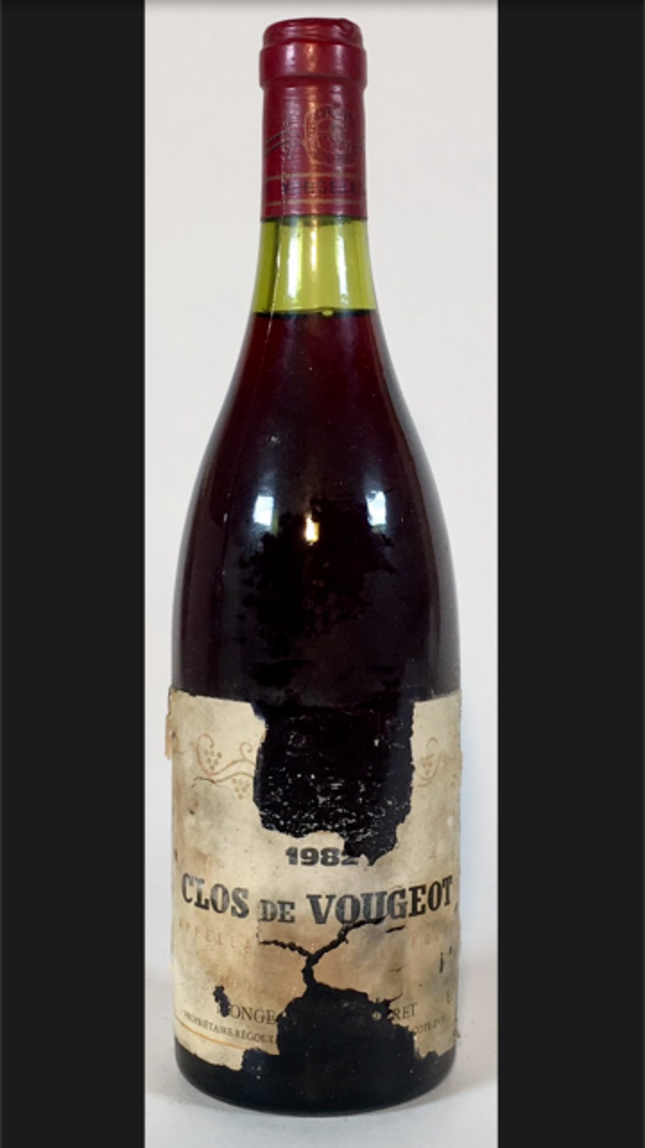 Clos de Vougeot, Mongeard Mugneret, 1982