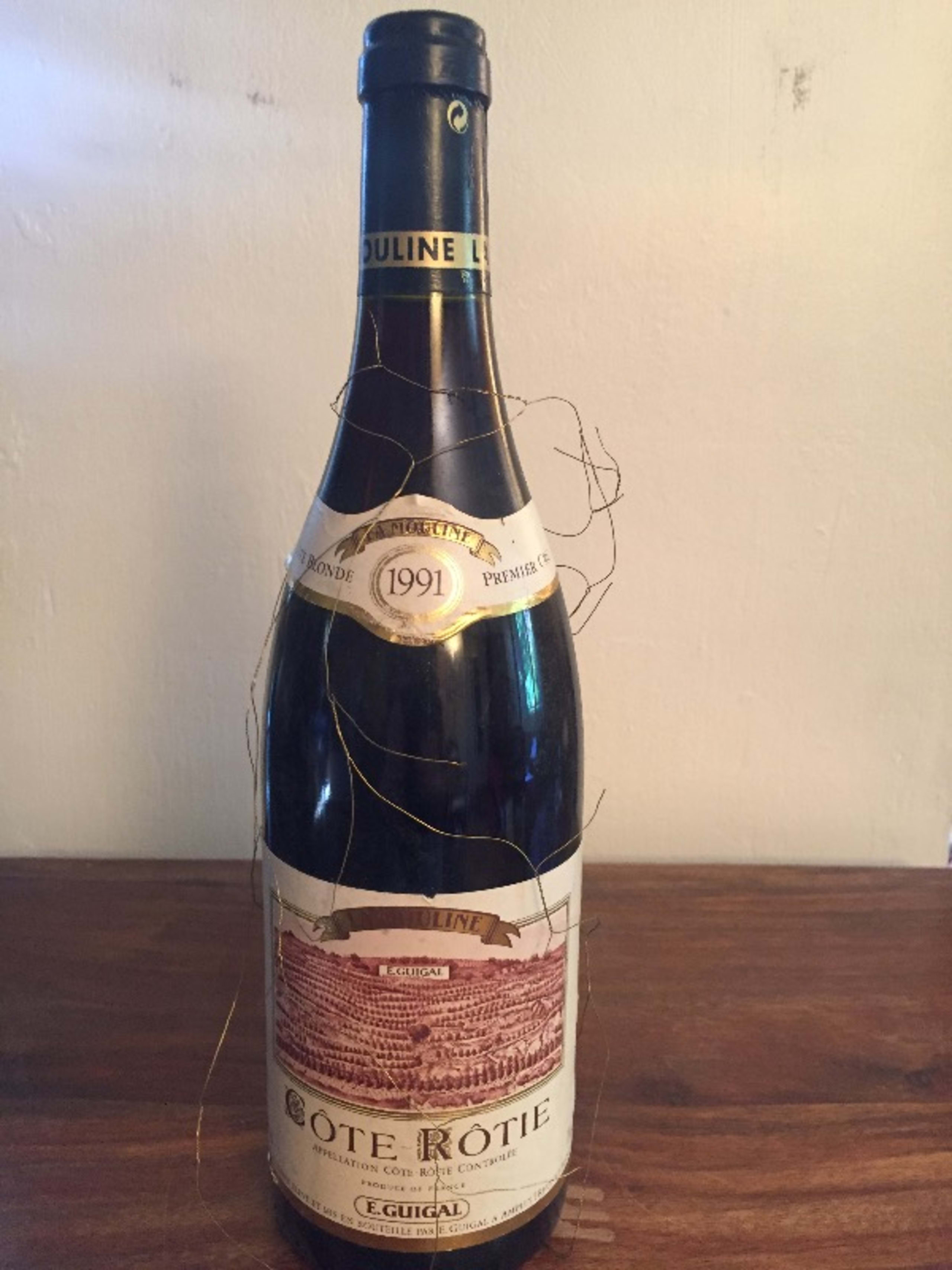 Côte-Rôtie, La Mouline, Guigal, 1991
