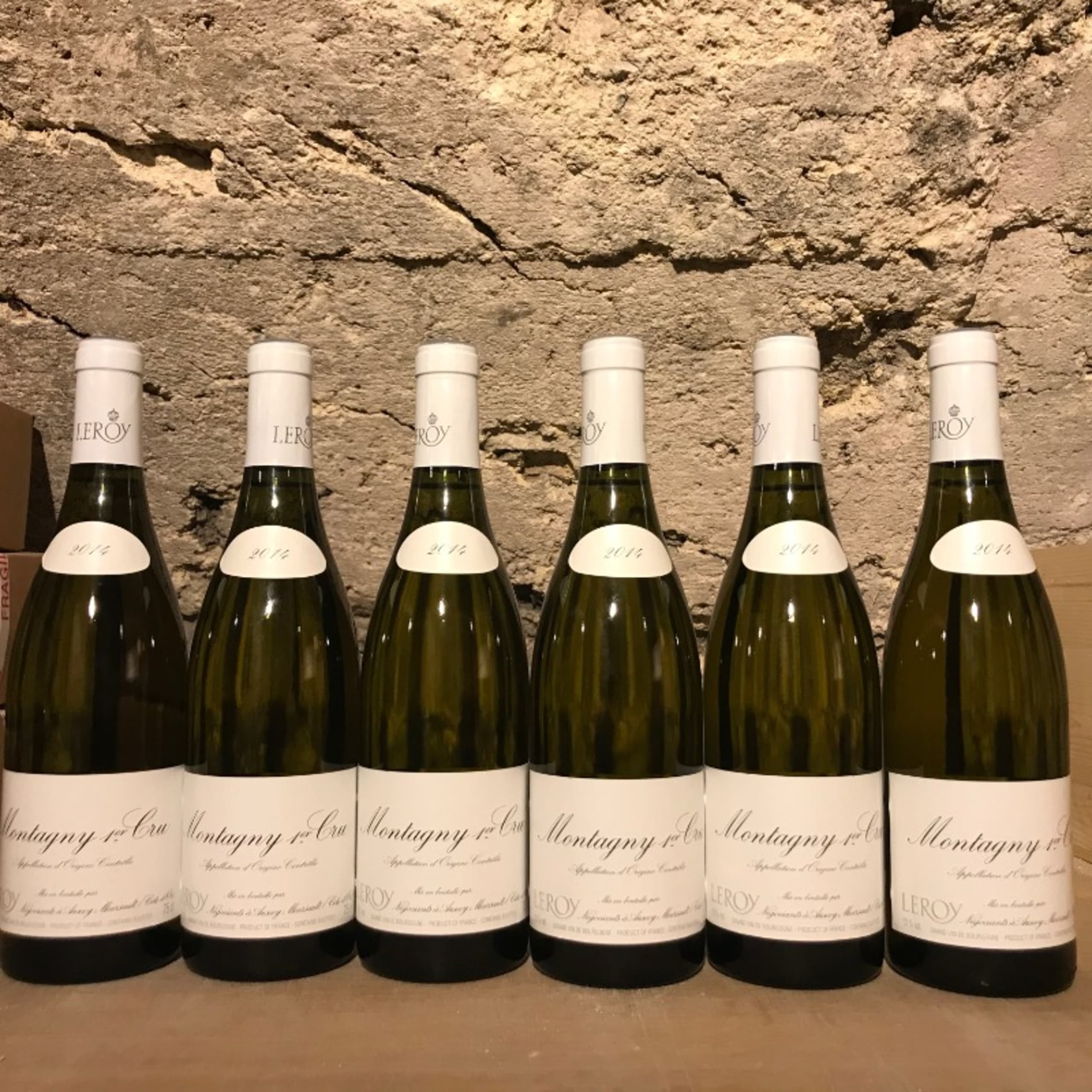 6 x Montagny, 1er Cru, LEROY, 2014