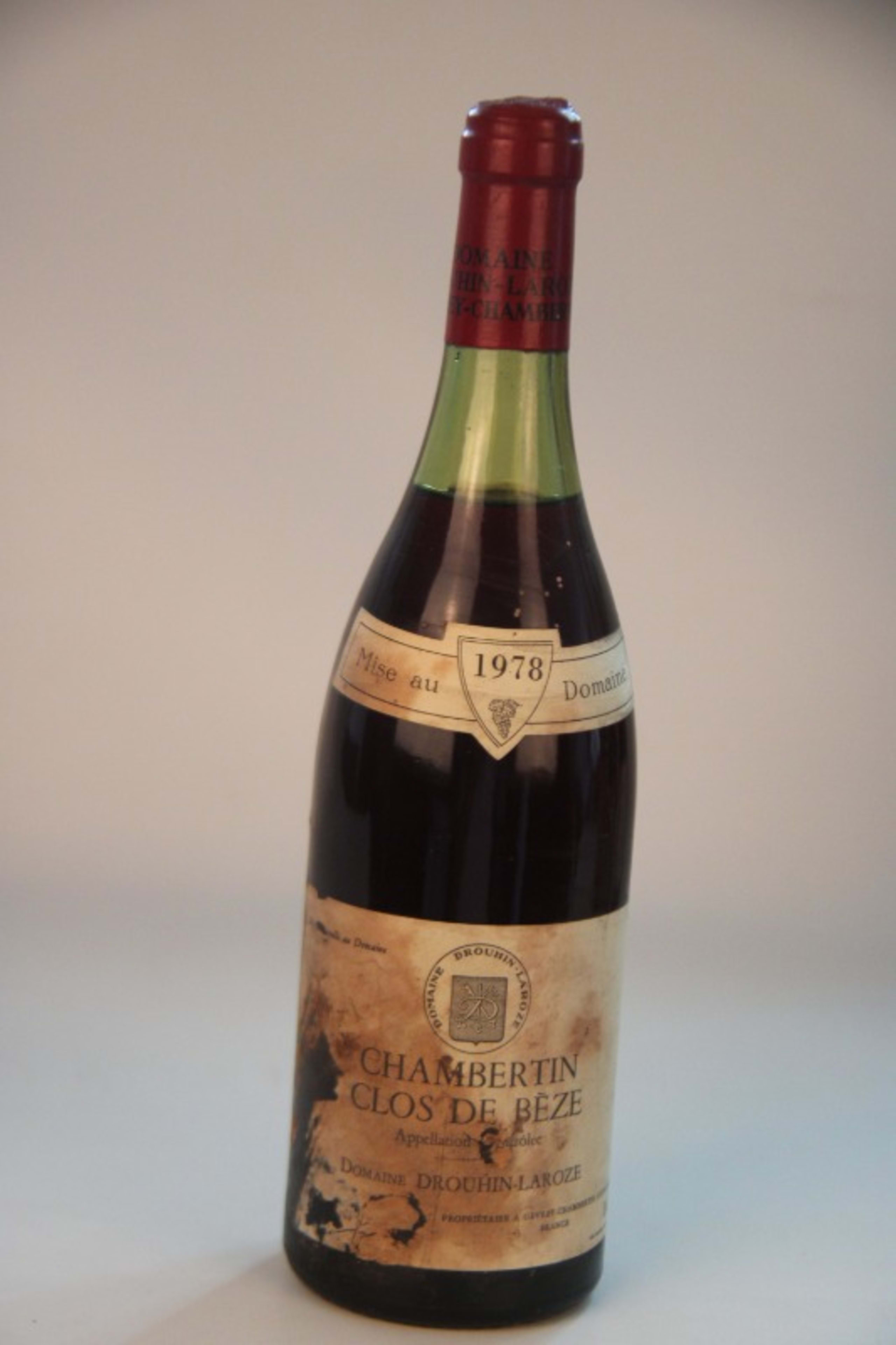 Chambertin-Clos de Bèze, Drouhin-Laroze, 1978