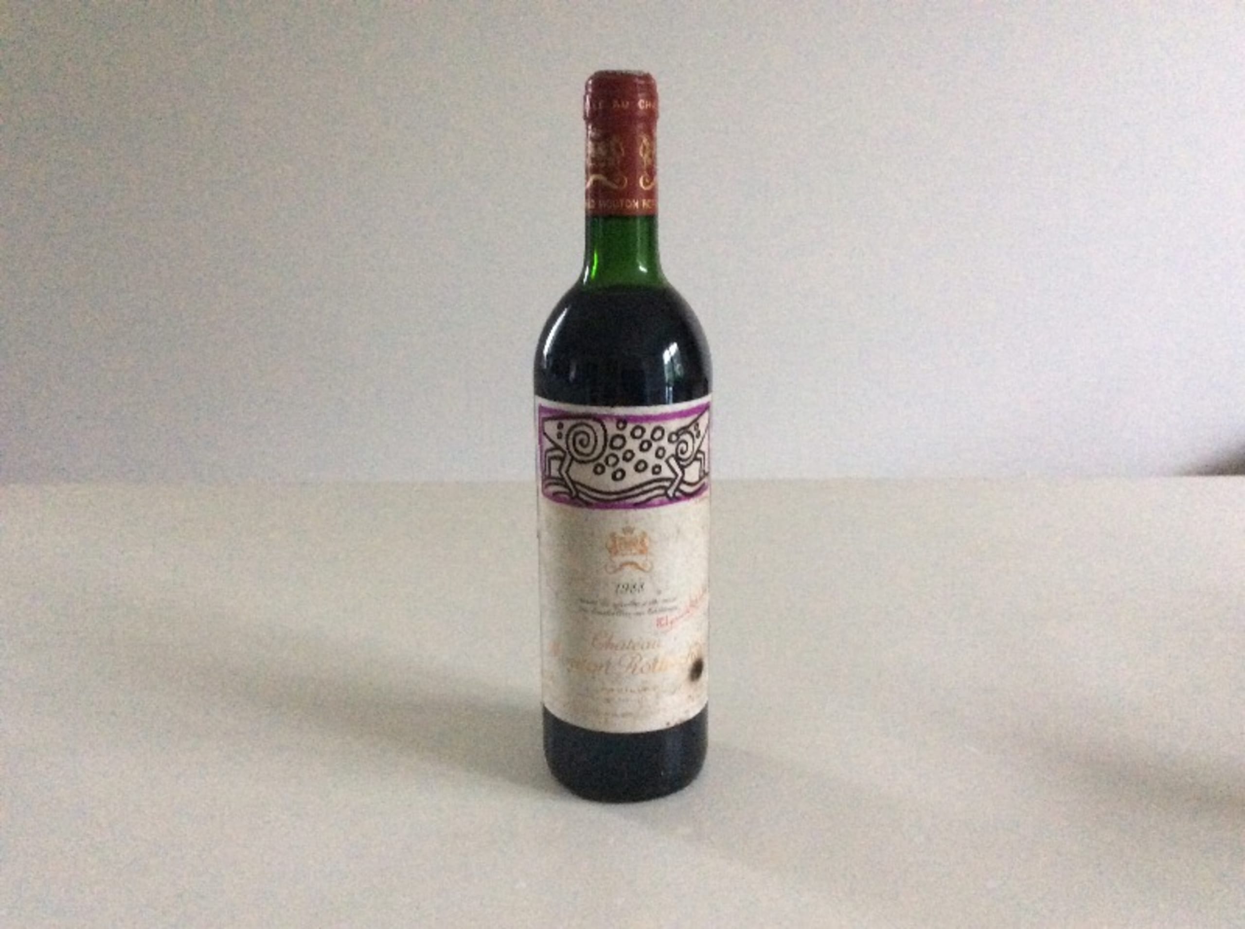Château Mouton Rothschild, Pauillac, 1988