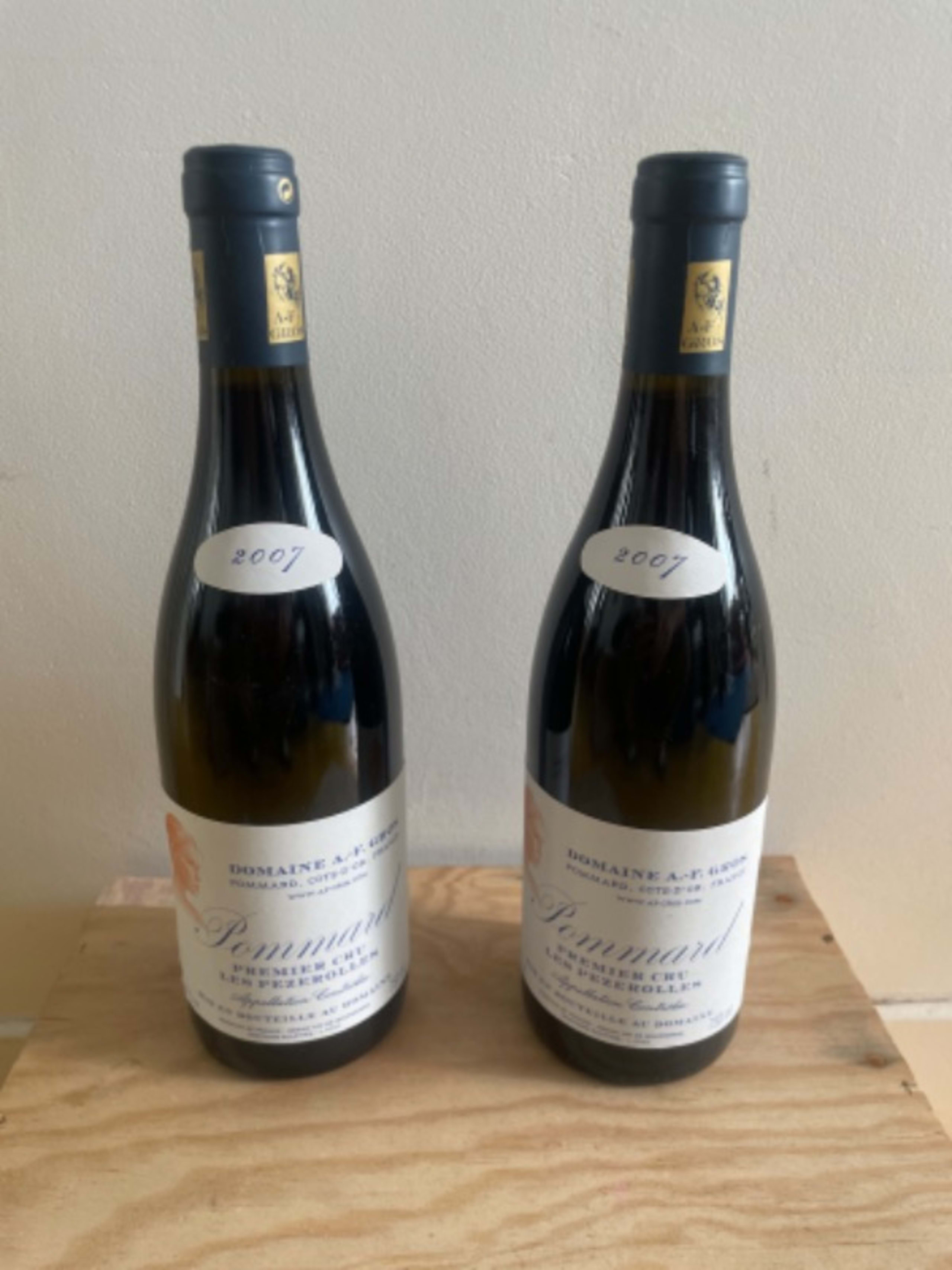 2 x Pommard, 1er Cru Les Pezerolles, Domaine A.-F. Gros, 2007