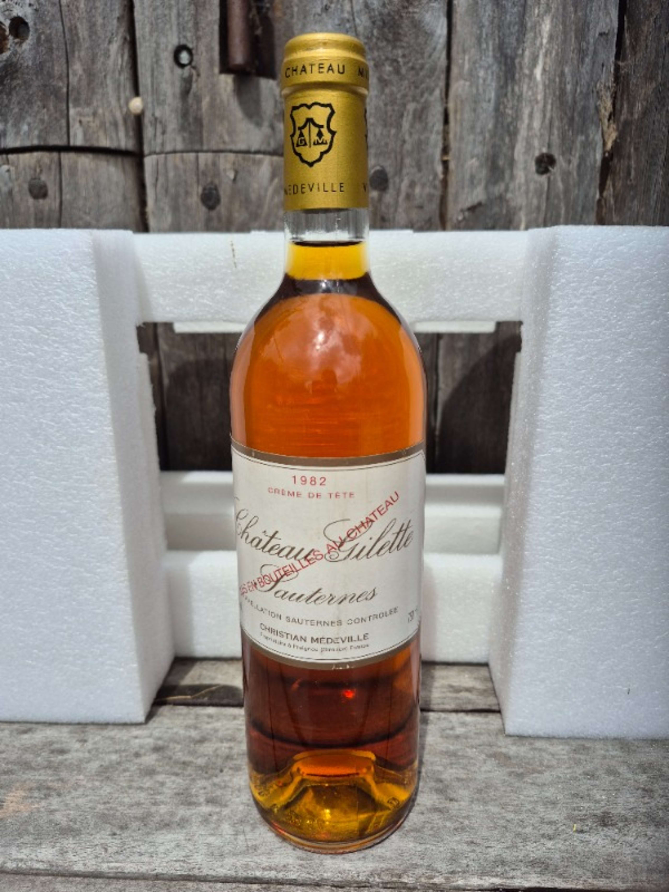 Crème de Tête, Château Gilette, Sauternes, 1982