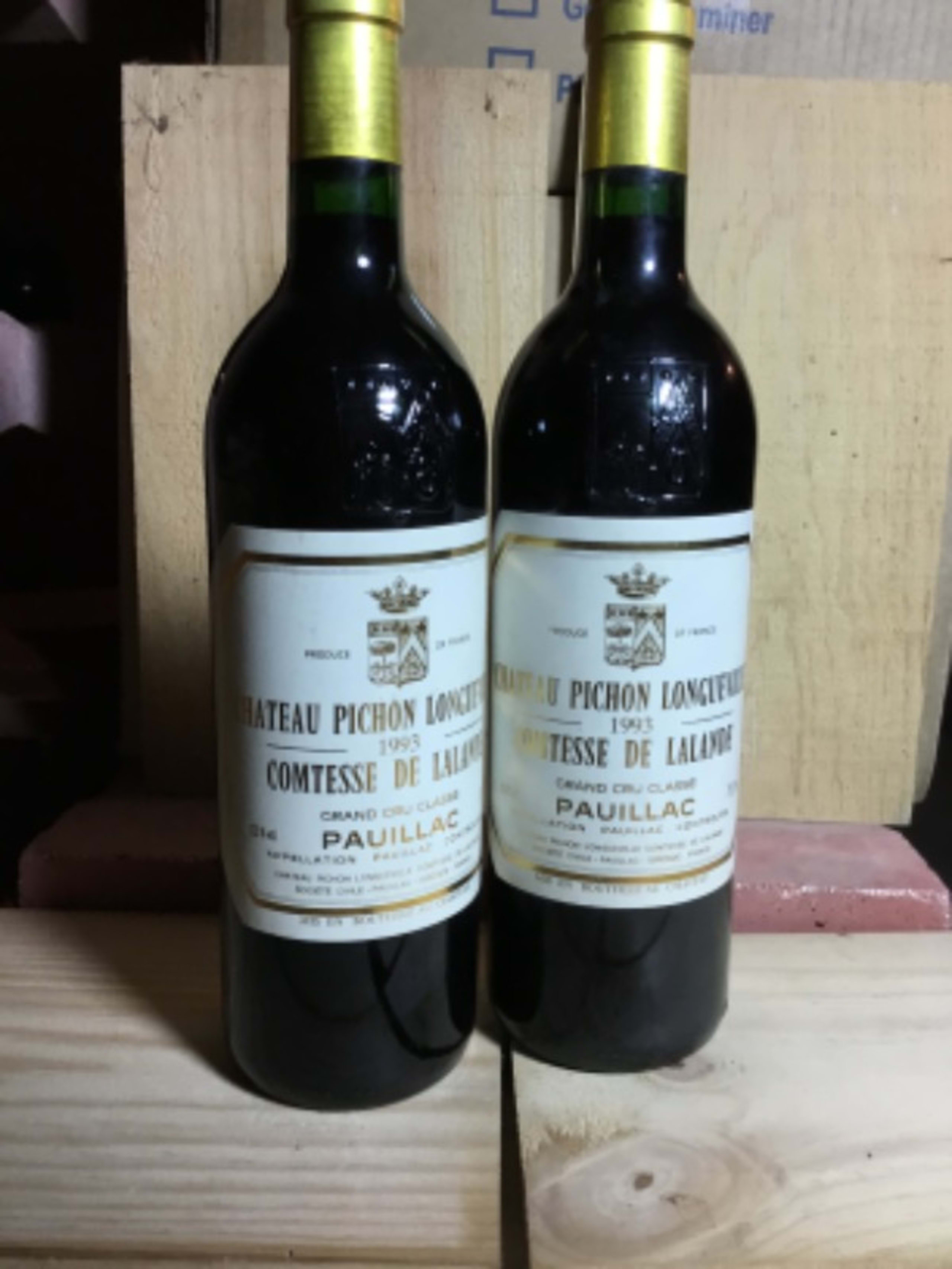 2 x Comtesse de Lalande, Château Pichon Longueville, Pauillac, 1993