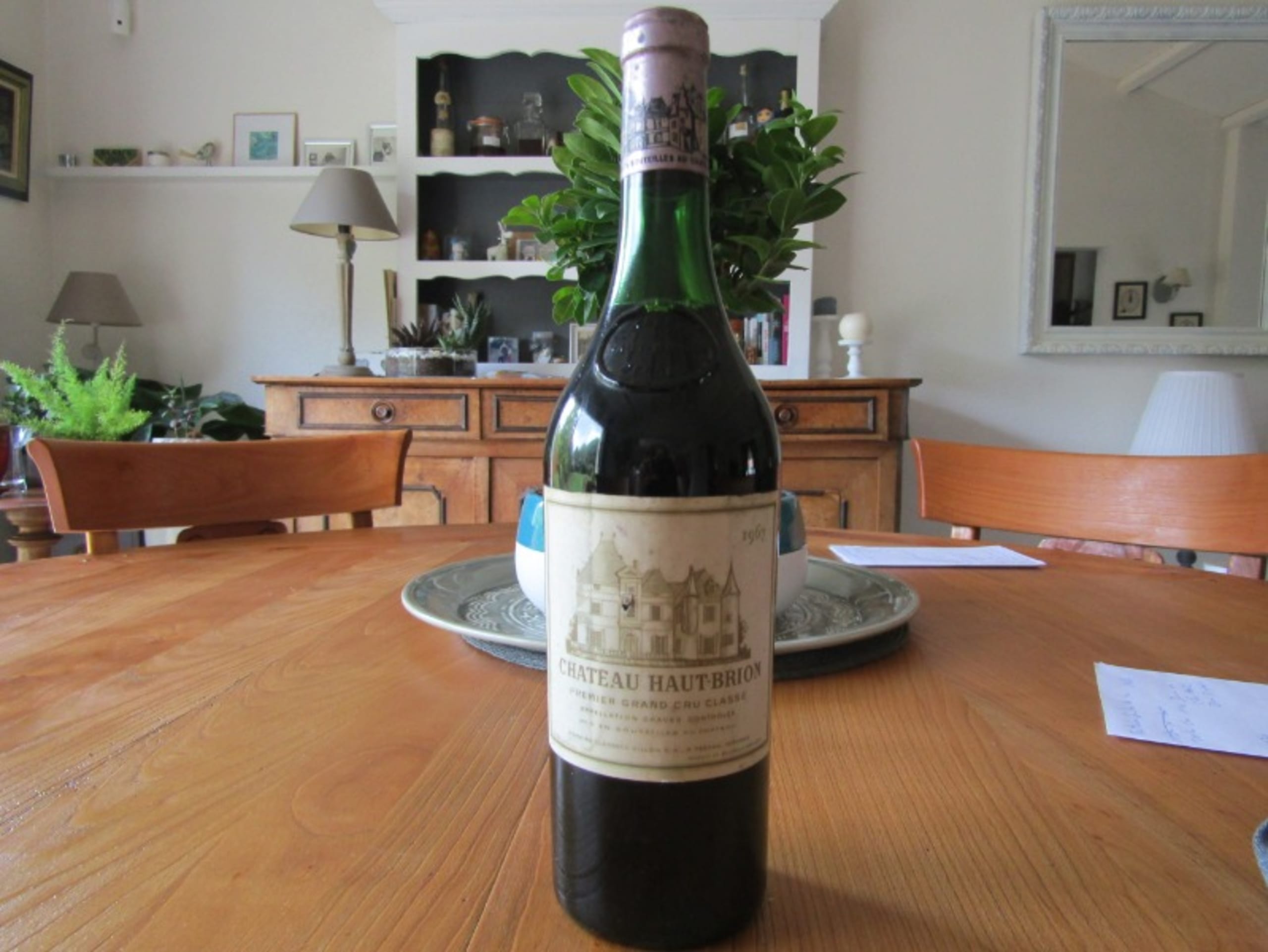 Château Haut Brion, Pessac-Léognan, 1967