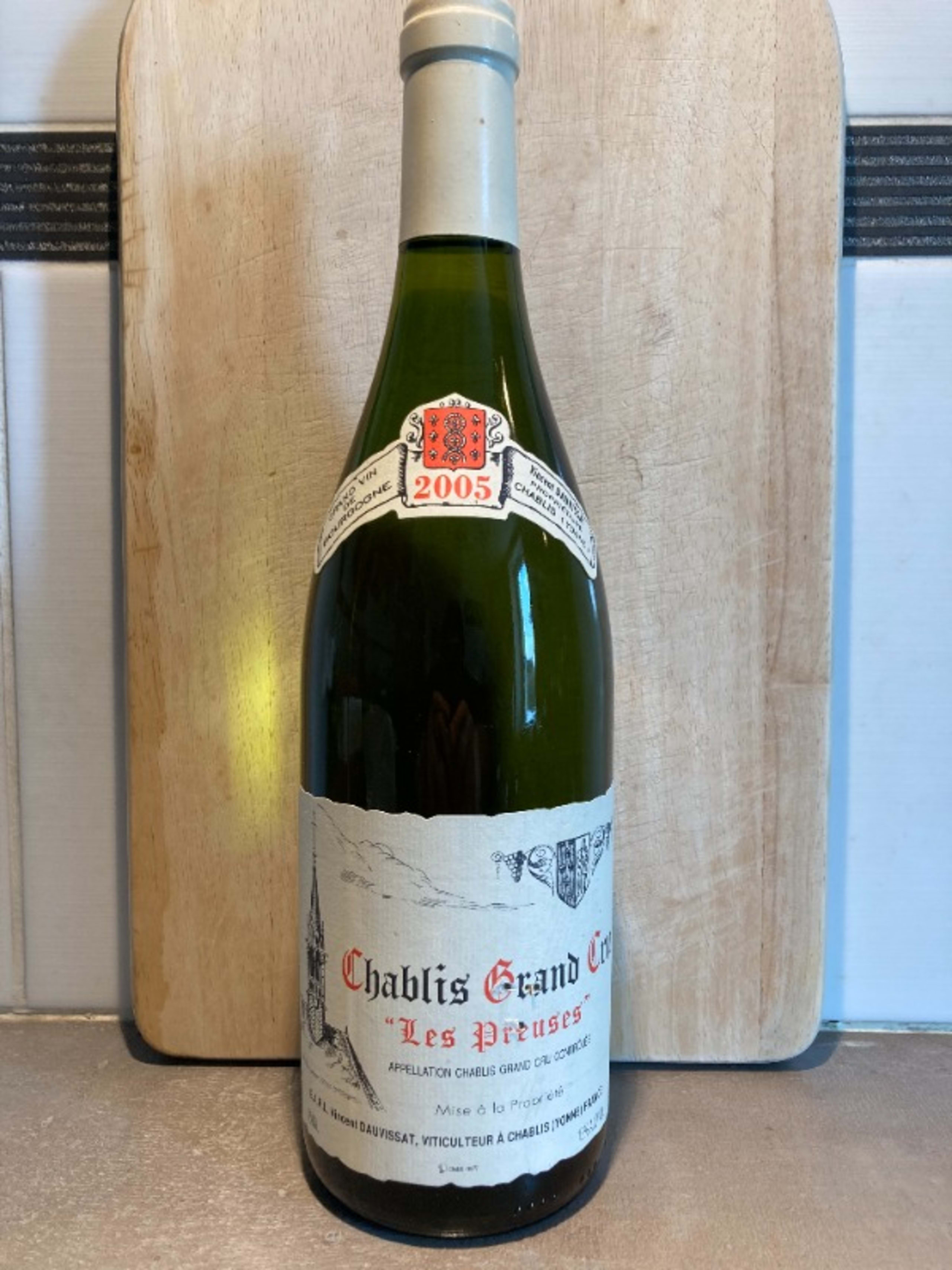 Chablis Grand Cru, Les Preuses, Vincent Dauvissat, 2005