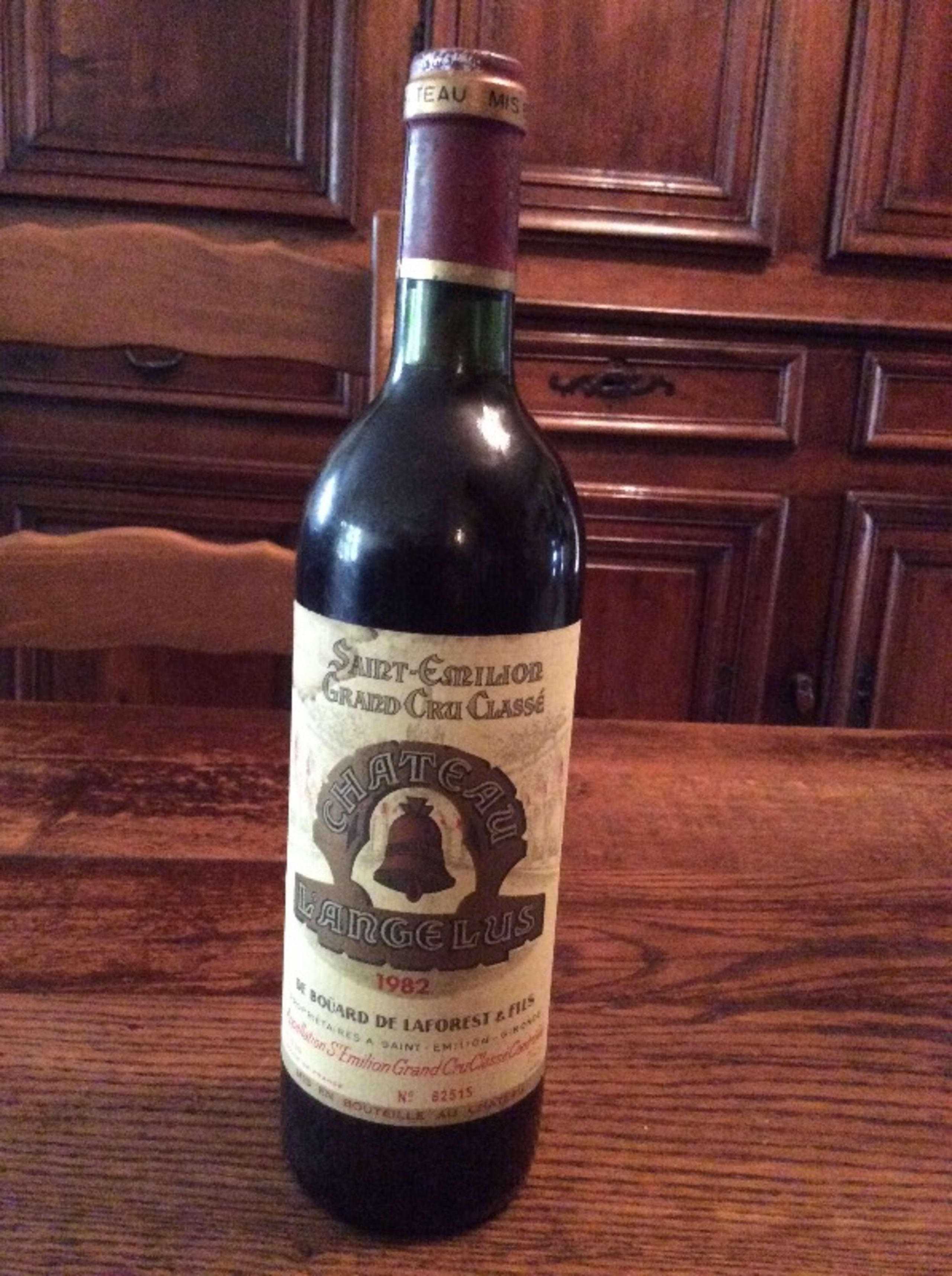 Château L'Angelus, Saint-Émilion Grand Cru Classé, 1982