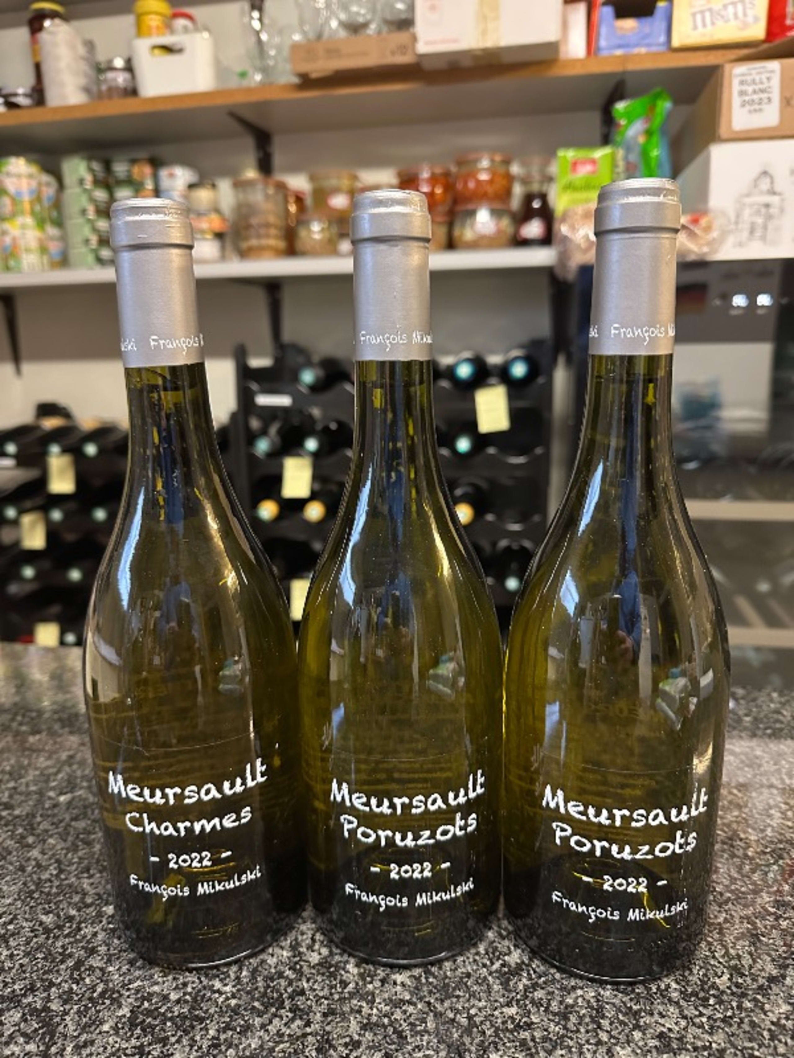 3 x Meursault, 1er cru Poruzots / Charmes, Mikulski, 2022