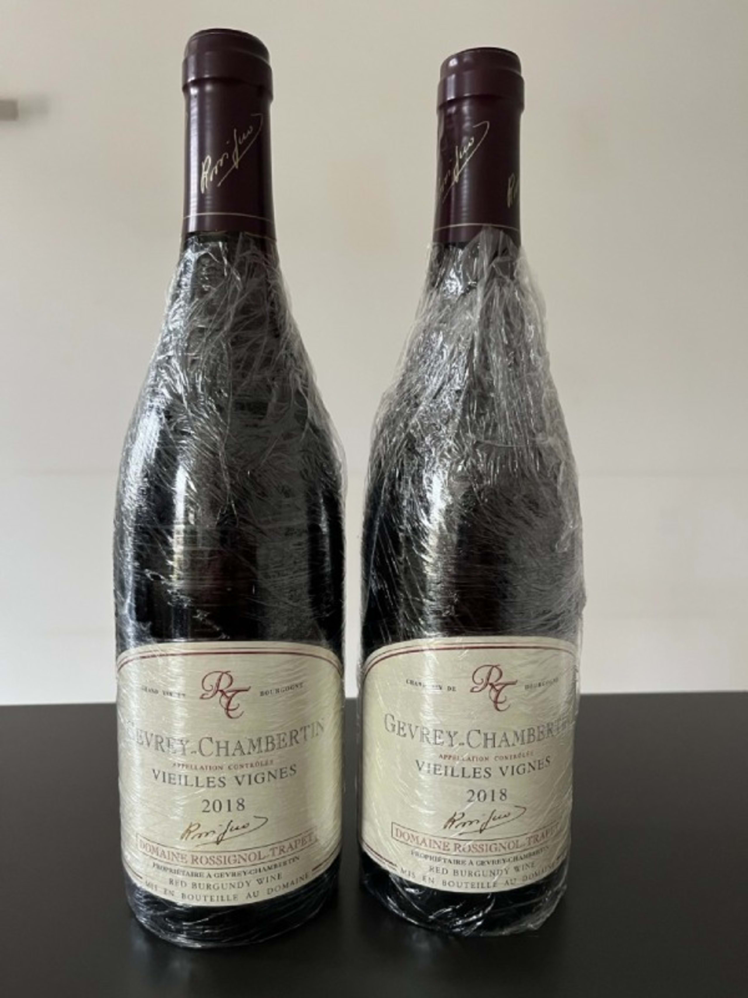 2 x Gevrey-Chambertin, Vieilles Vignes, Trapet Rossignol, 2018