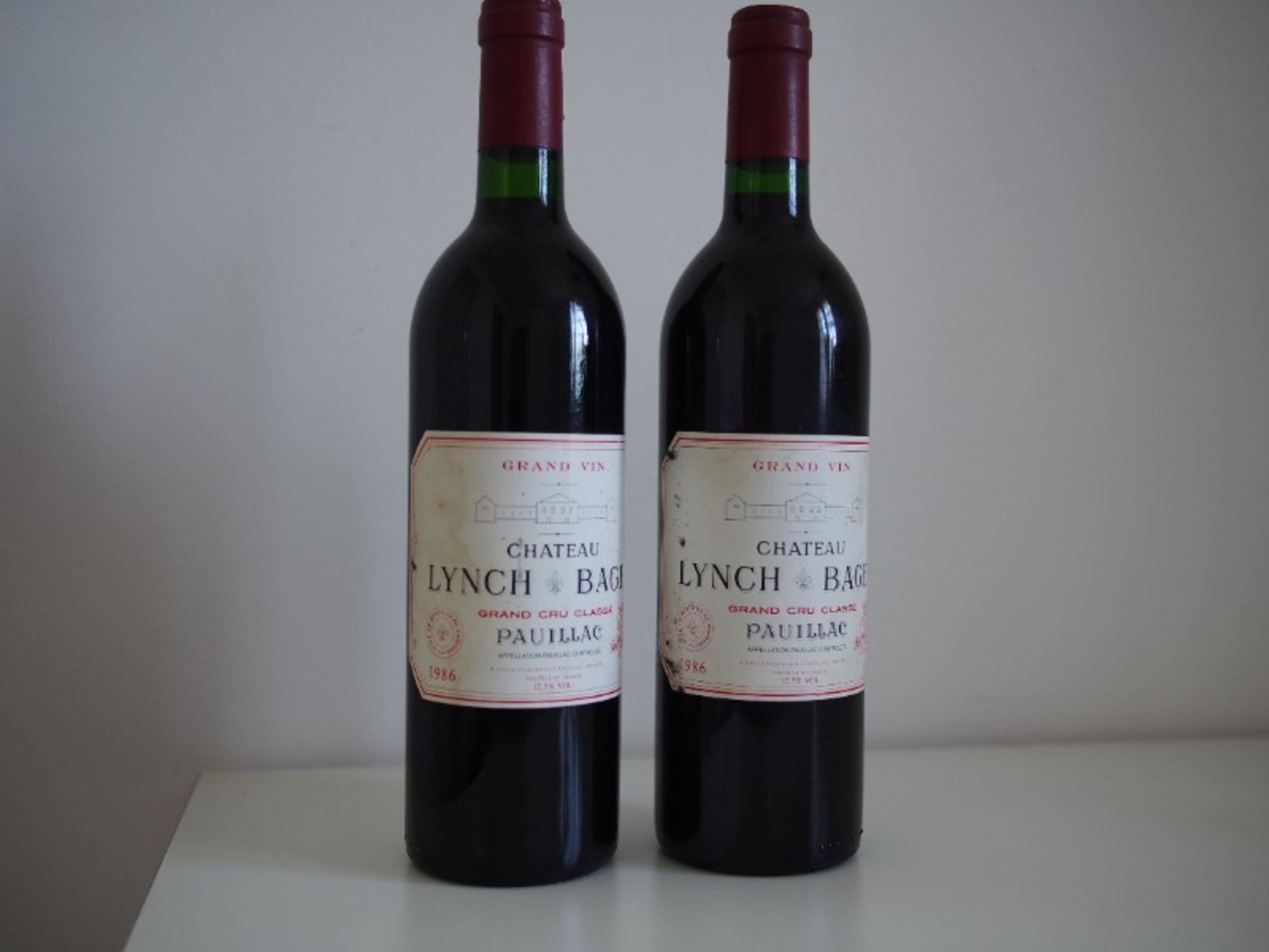 2 x Château Lynch Bages, Pauillac, 1986