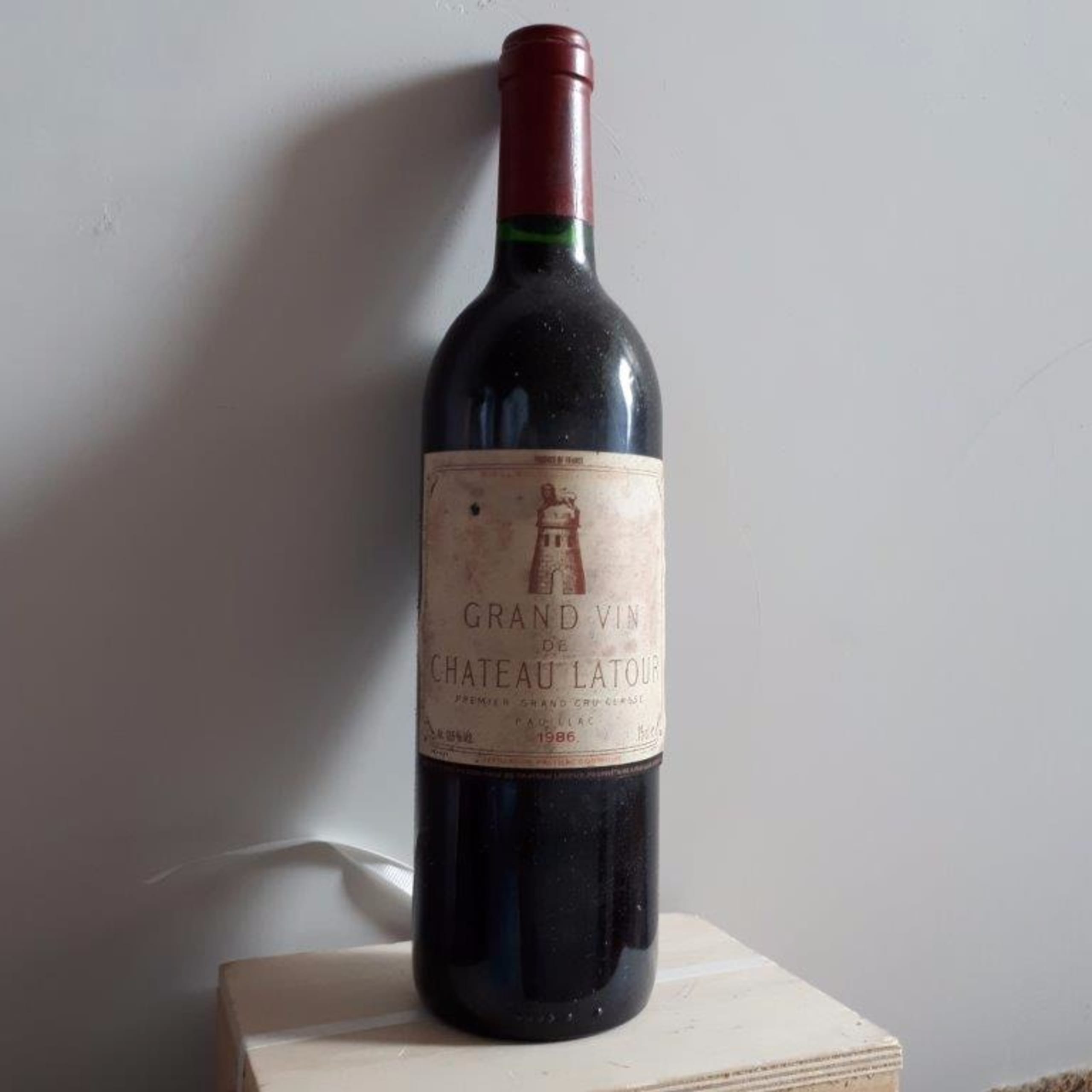 Grand Vin de château Latour, Pauillac, 1986