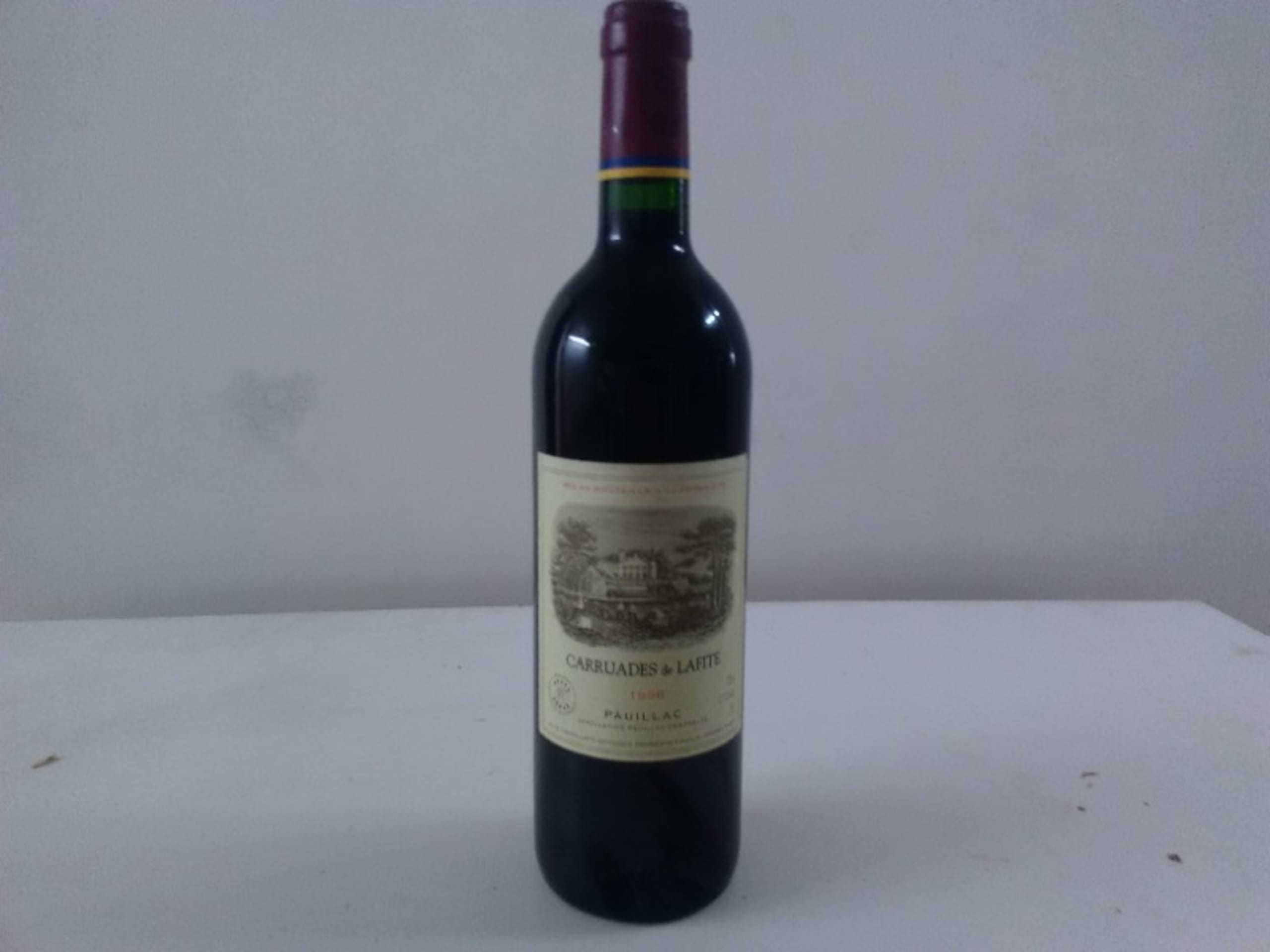 Carruades de Lafite, Pauillac, 1998