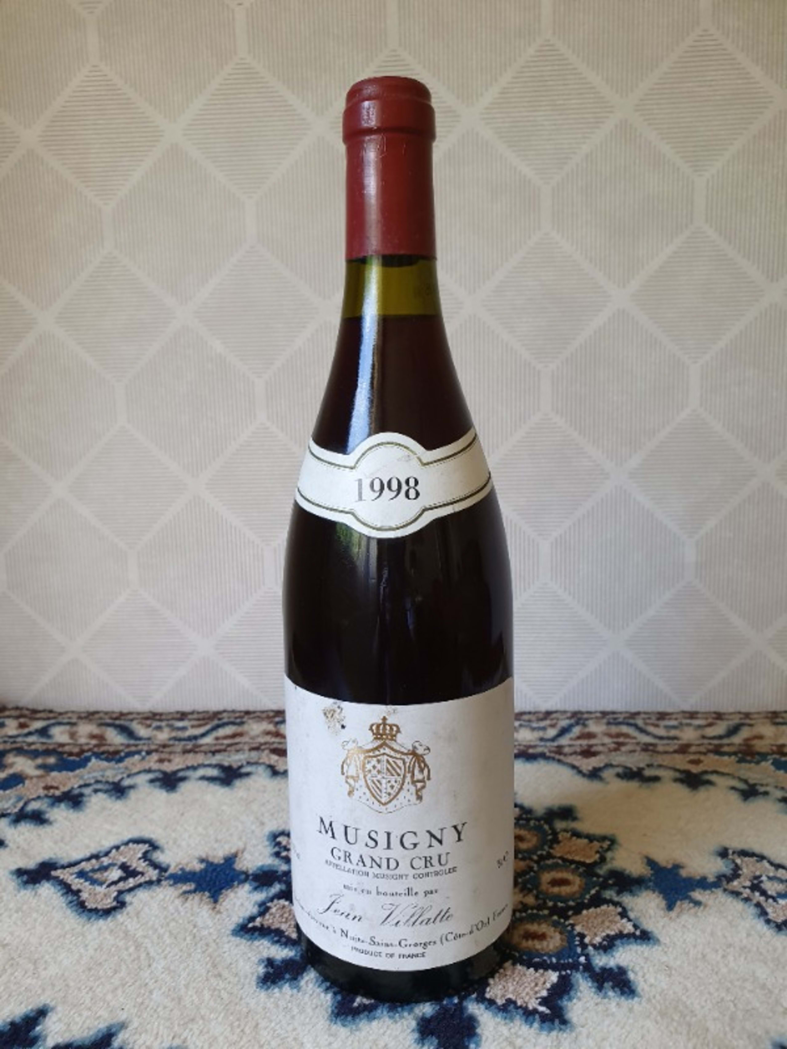 Musigny, Grand Cru, Domaine Jean Villatte, 1998
