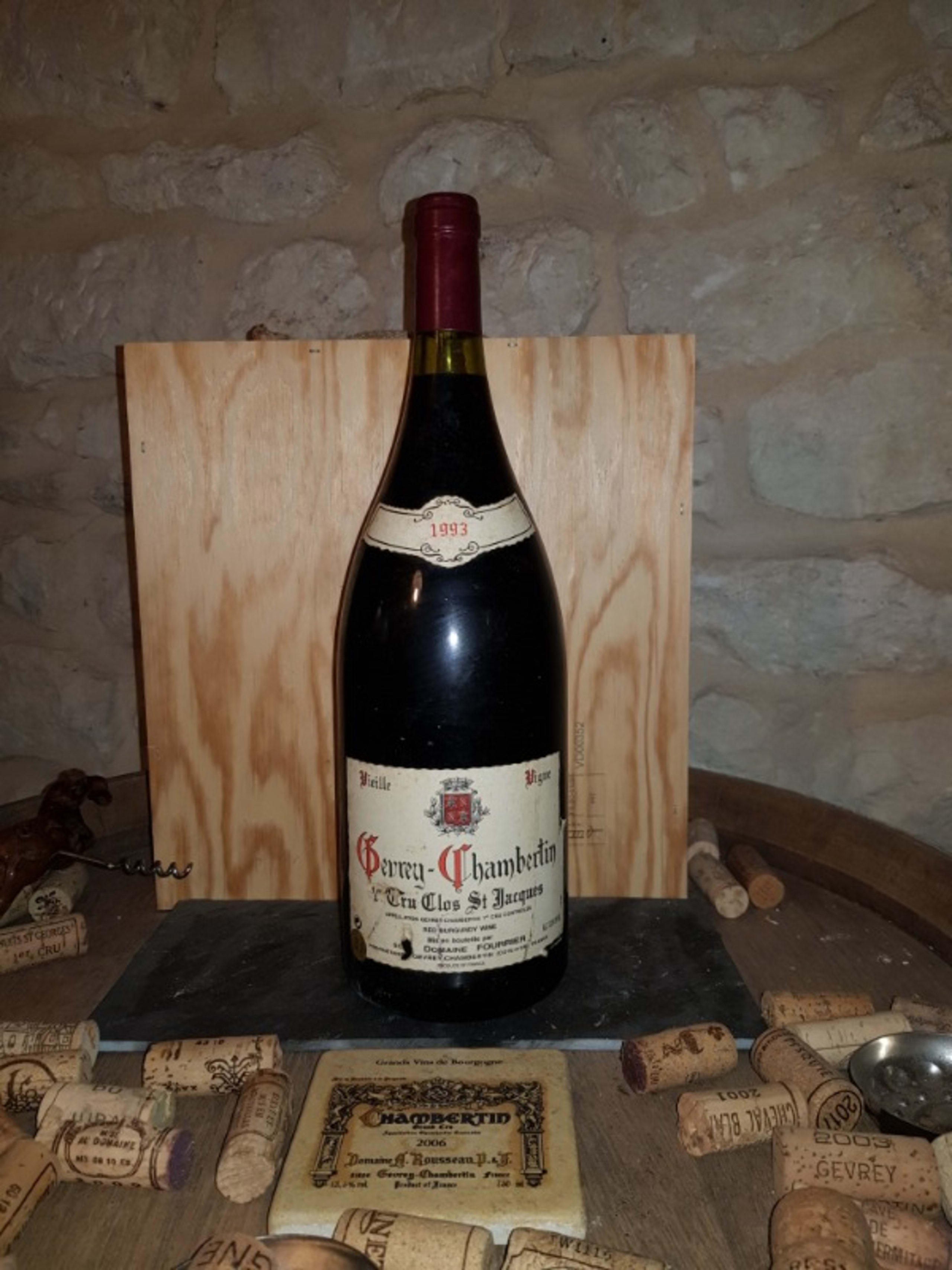 Gevrey-Chambertin, 1er cru clos saint Jacques, Fourrier, 1993 (Magnum)