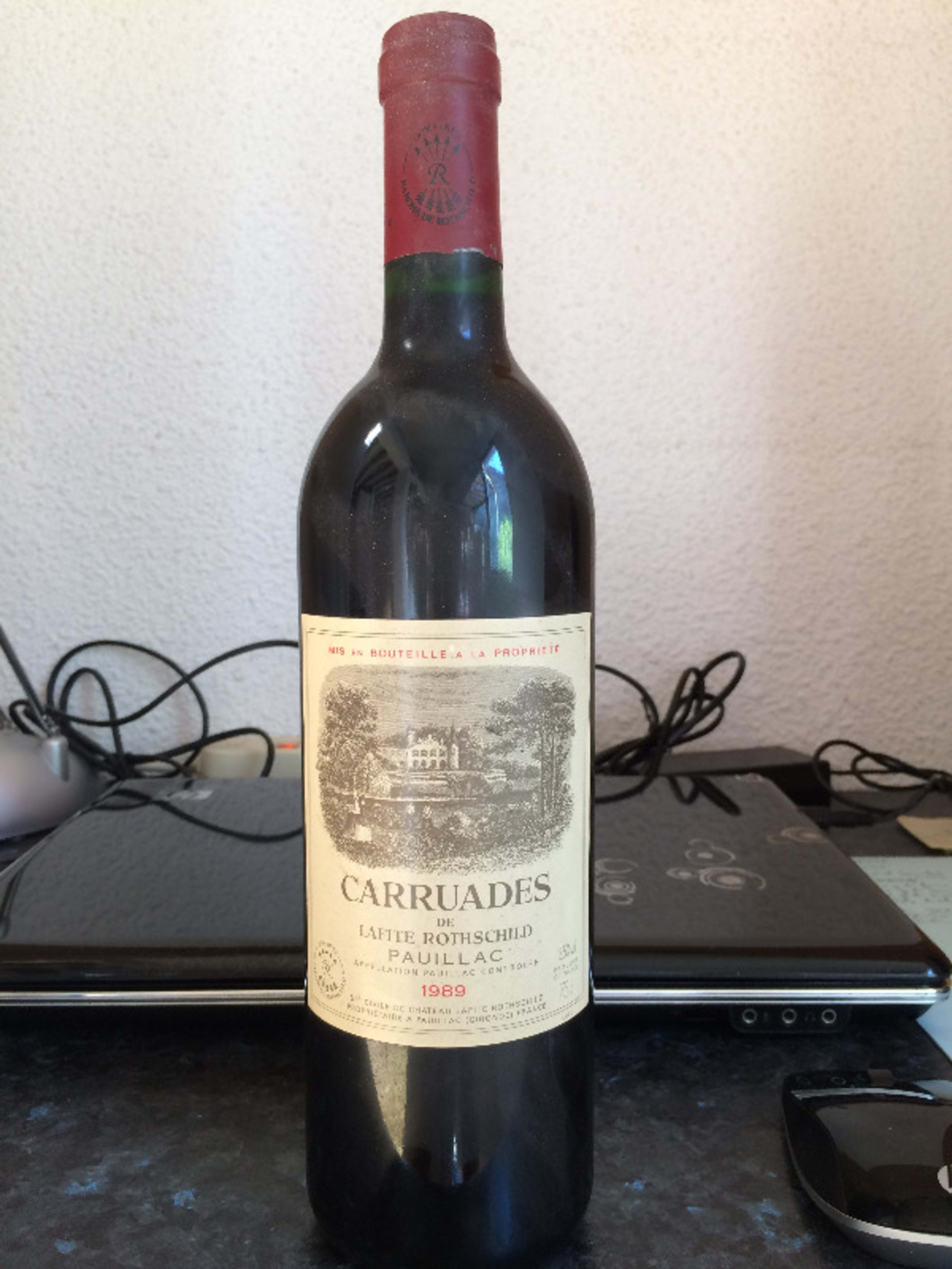 Carruades de Lafite Rothschild, Pauillac, 1989