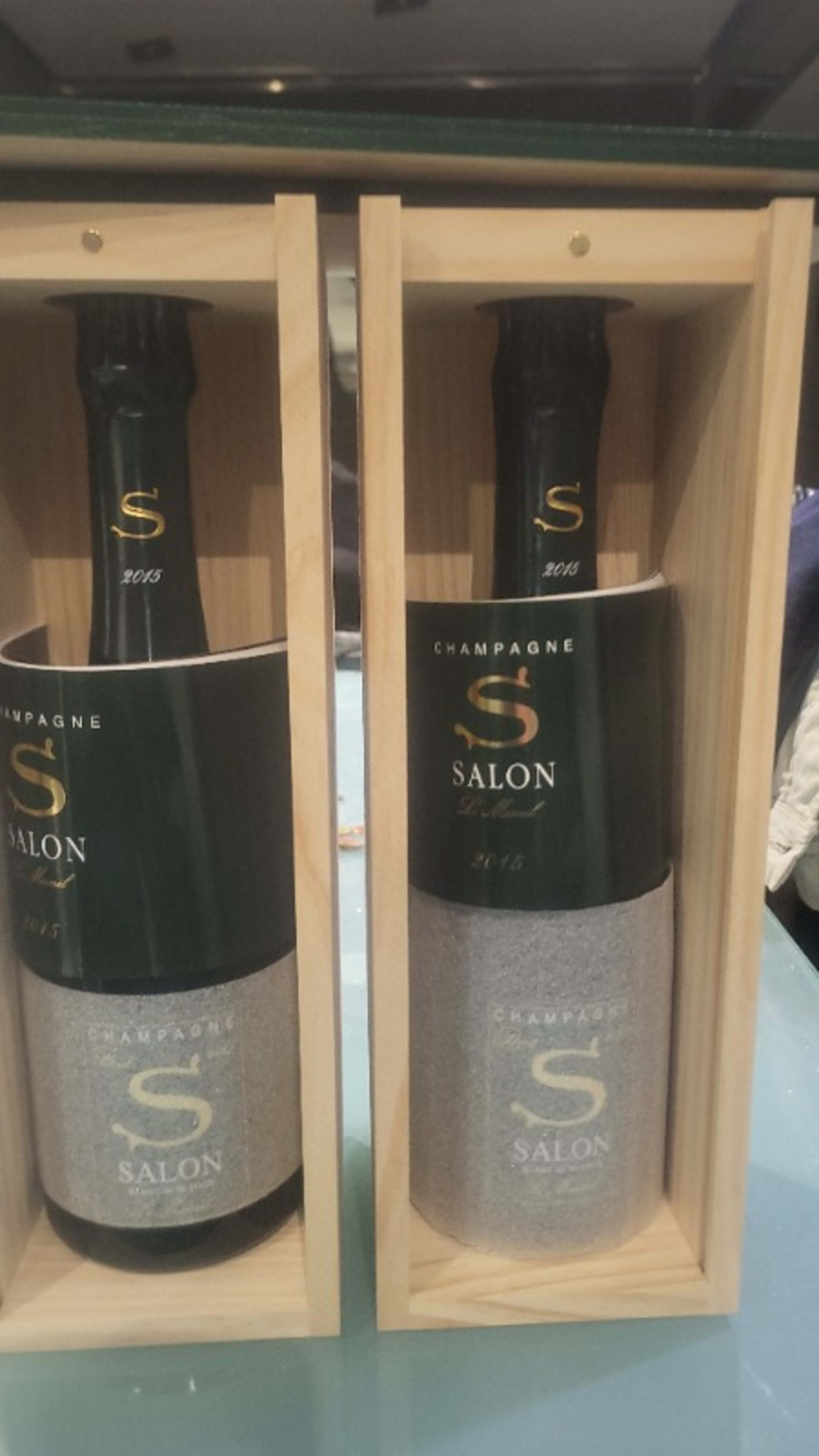 2 x Blanc de blanc millésime, Salon, Champagne, 2015