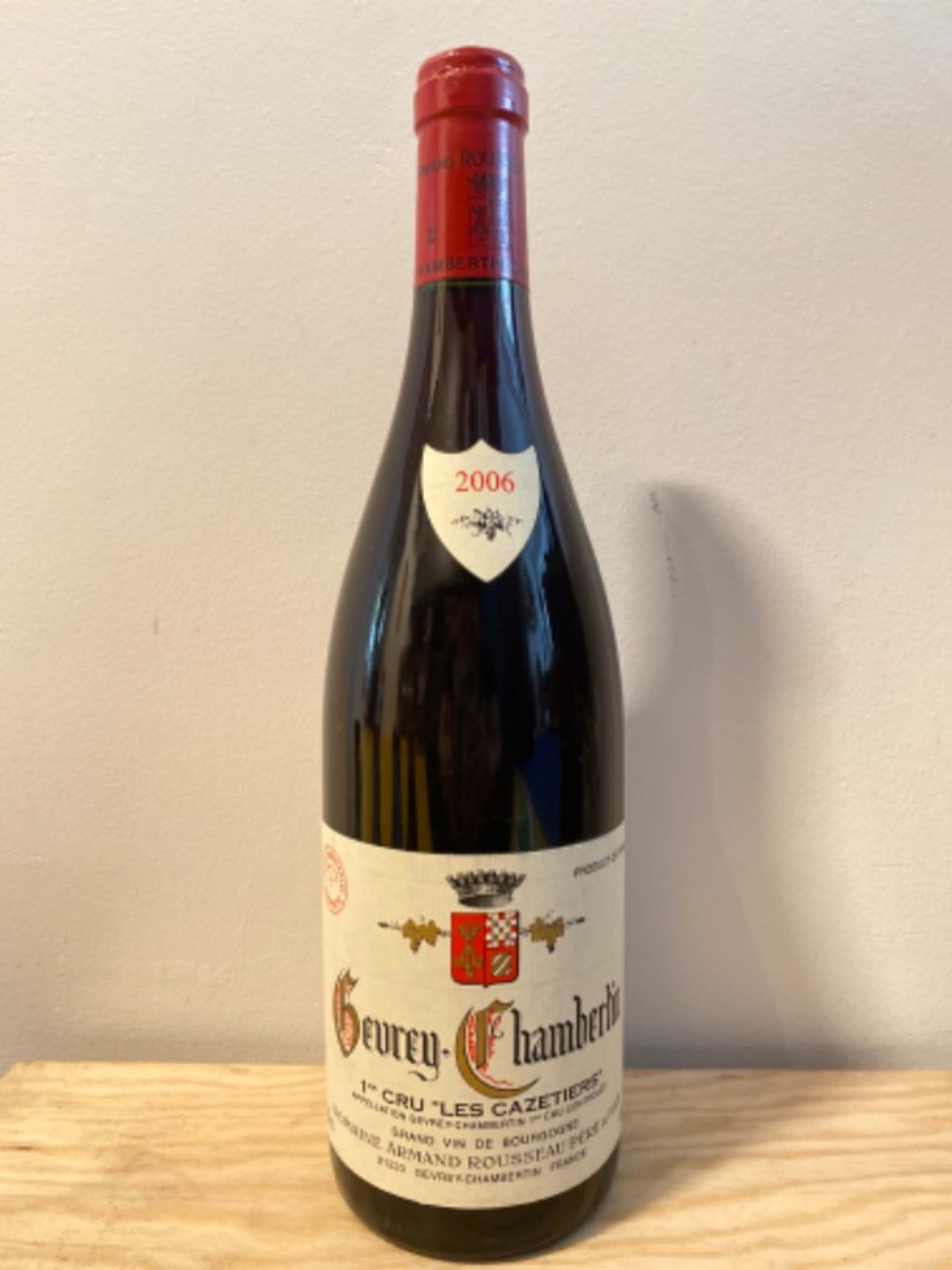 Gevrey-Chambertin, 1er Cru Les Cazetiers, Domaine Armand Rousseau Père & Fils, 2006