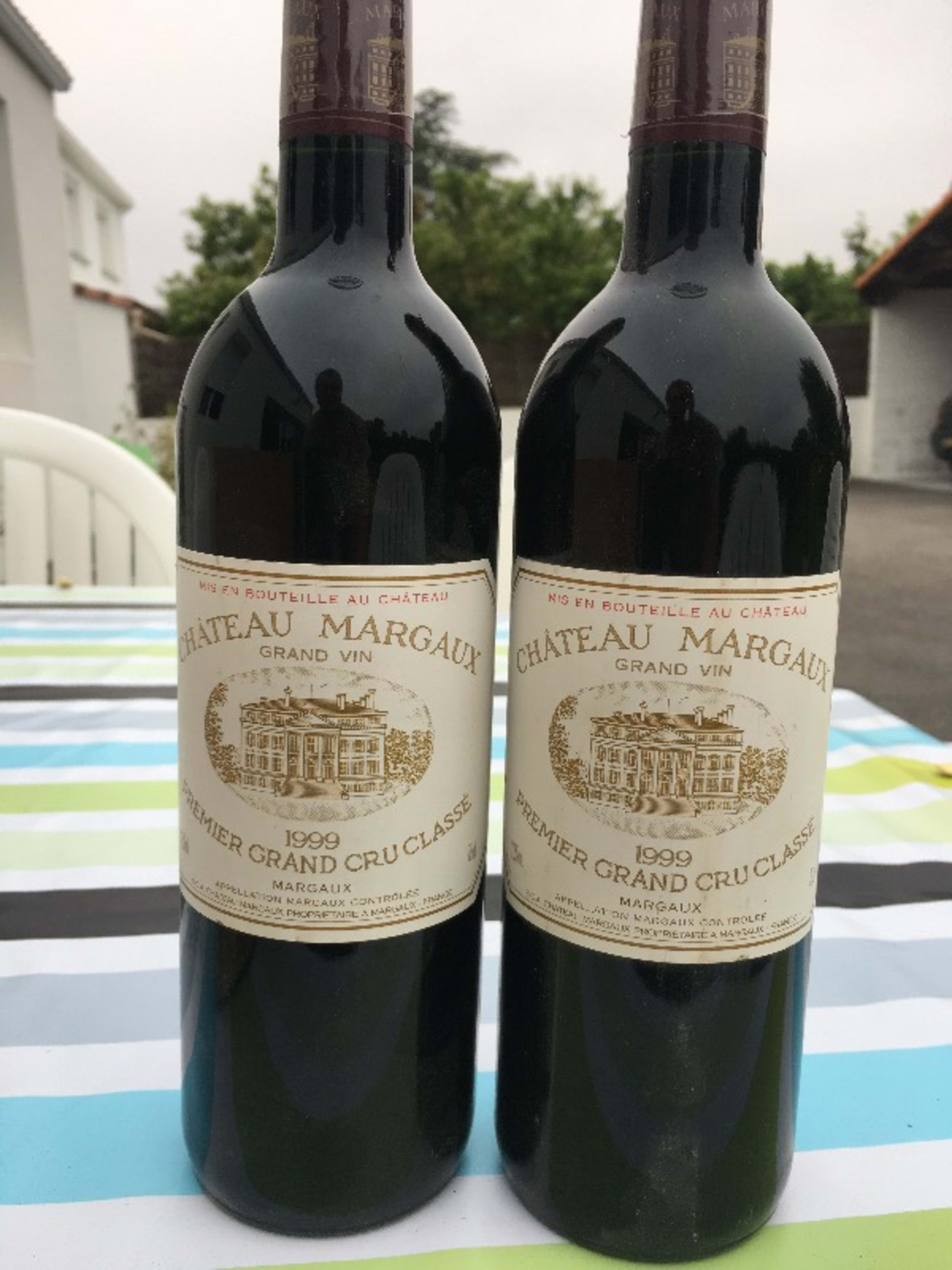 2 x Château Margaux, Margaux, 1999
