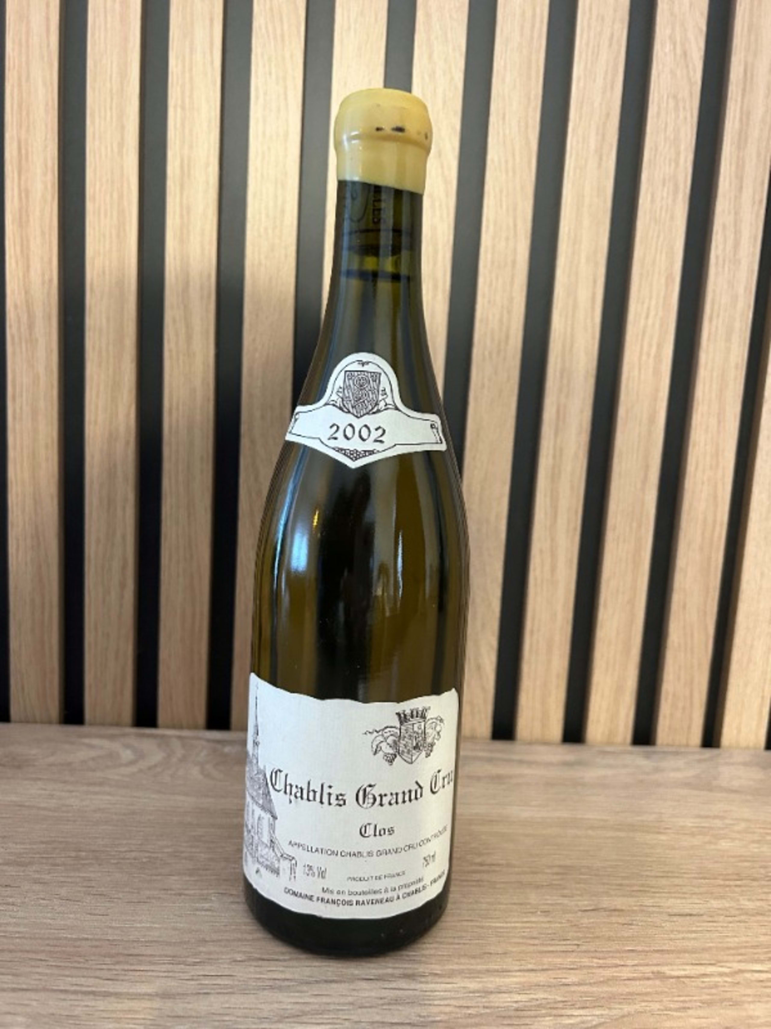 Chablis Grand Cru, Clos, Francois Raveneau, 2002